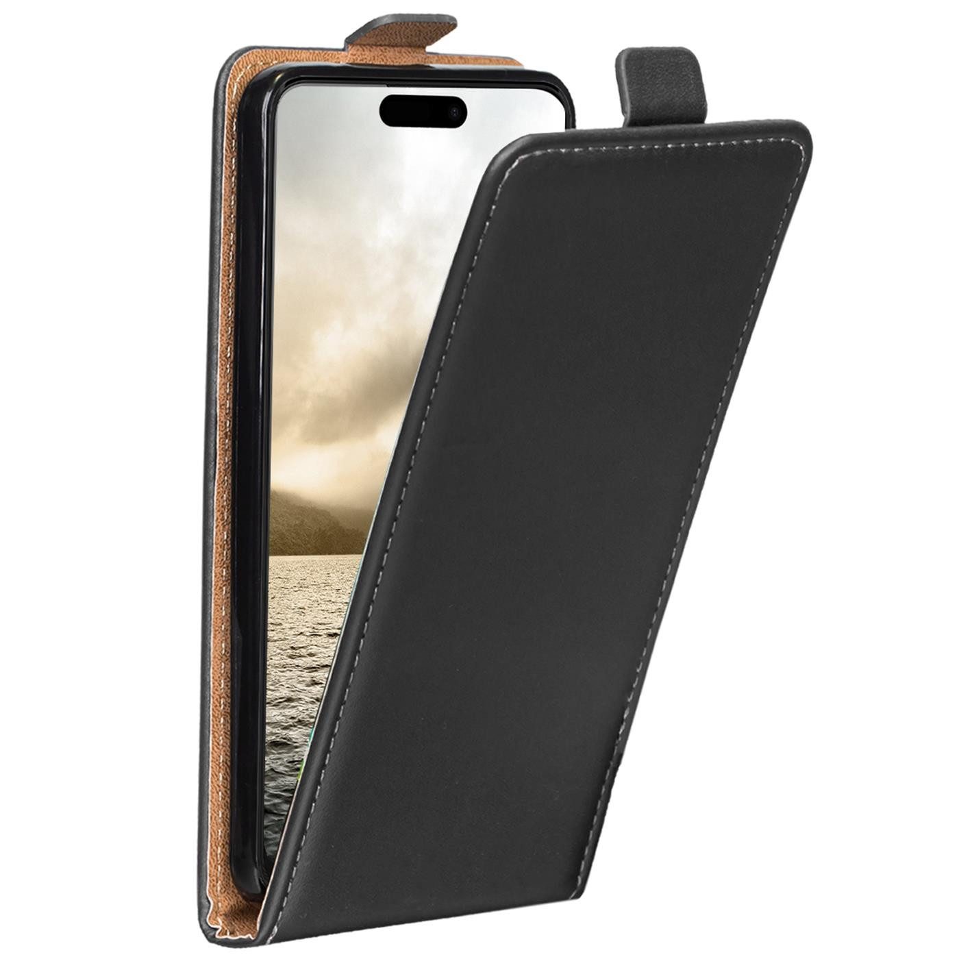 CoolGadget Handyhülle Flip Case Handyhülle für Apple iPhone 16 Pro 6,3 Zoll, Hülle Klapphülle Schutzhülle für iPhone 16 Pro Flipstyle Cover