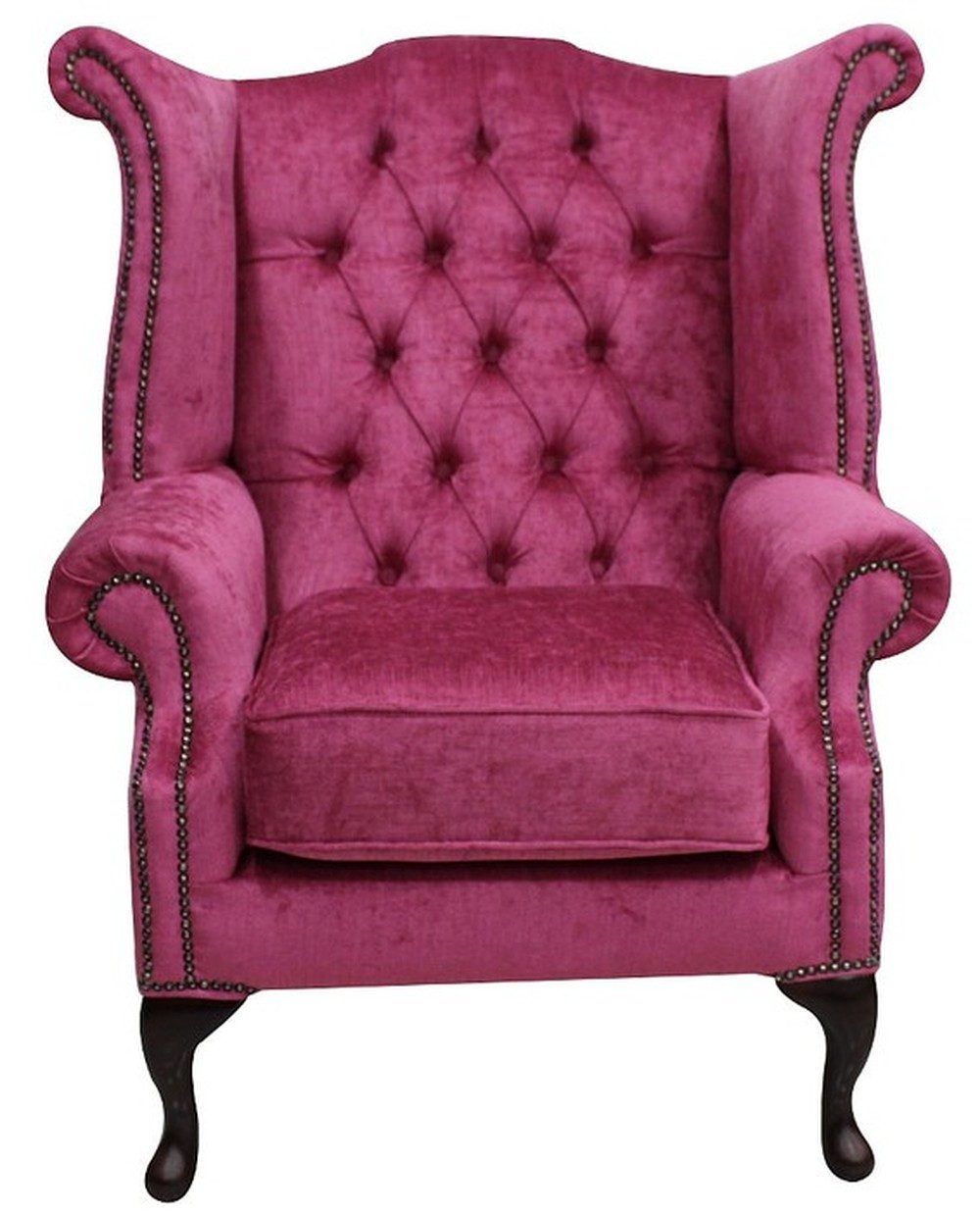 JVmoebel Ohrensessel Chesterfield Sessel in Lila mit Relaxfunktion, Made in Europa