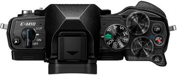 Olympus E-M10 Mark IV Systemkamera-Body (20,3 MP, Bluetooth, WLAN (WiFi), +BLS-50, F-5AC USB-AC Adapter, USB cable, Shoulder Strap)