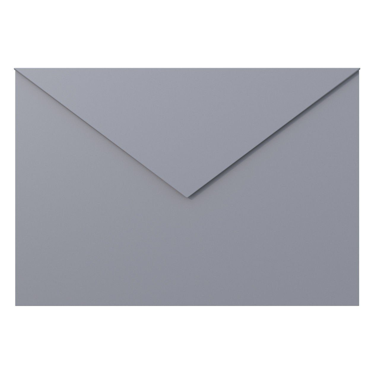 Bravios Briefkasten Grau Briefkasten Metallic Letter