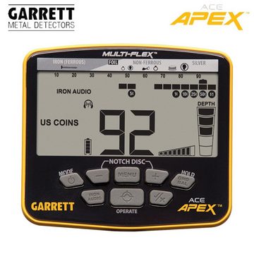 Garrett Metalldetektor Ace APEX Raider, Multifrequenz