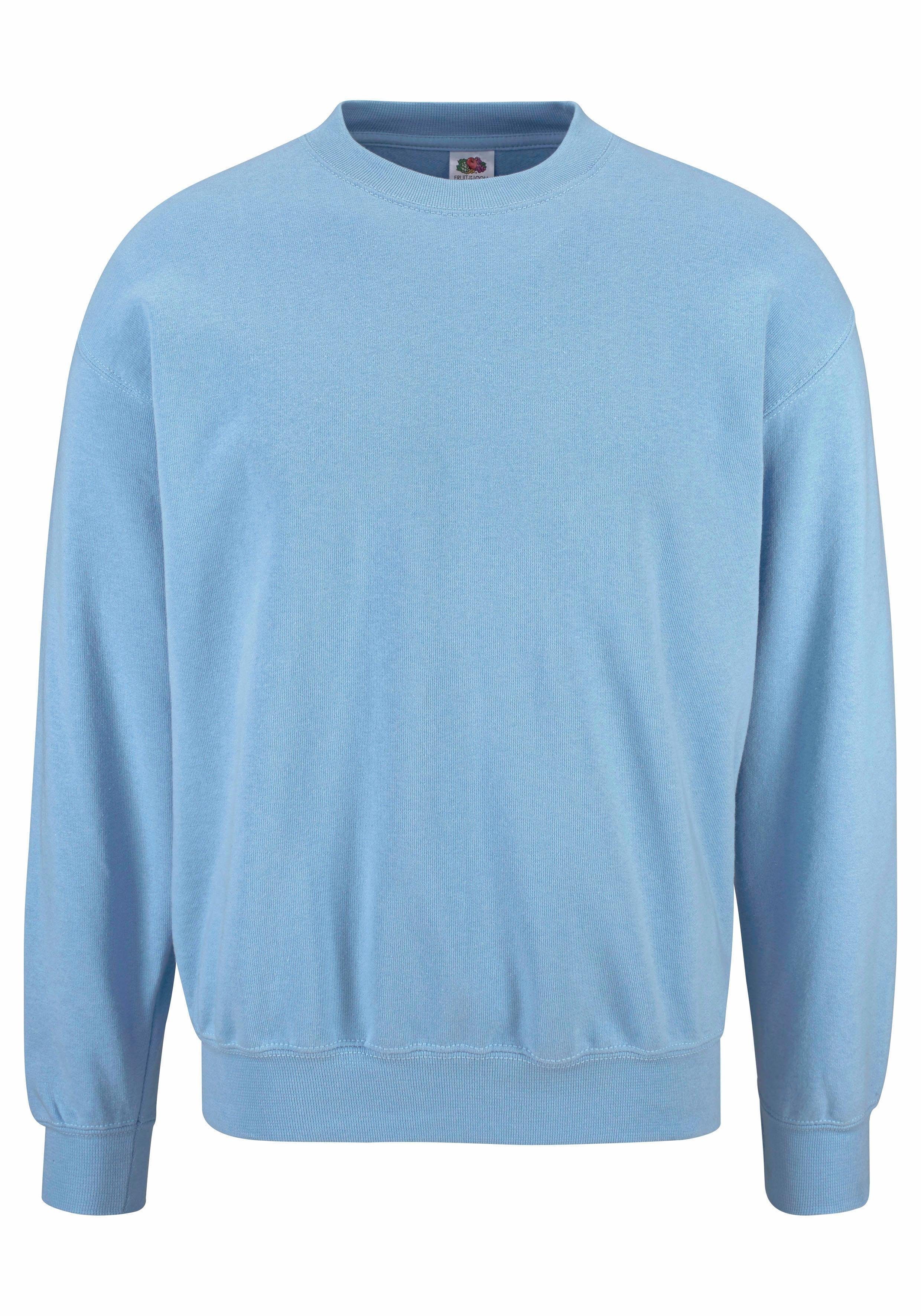 Fruit of the Loom Sweatshirt im unifarbenen Design – Bild 5 von 5