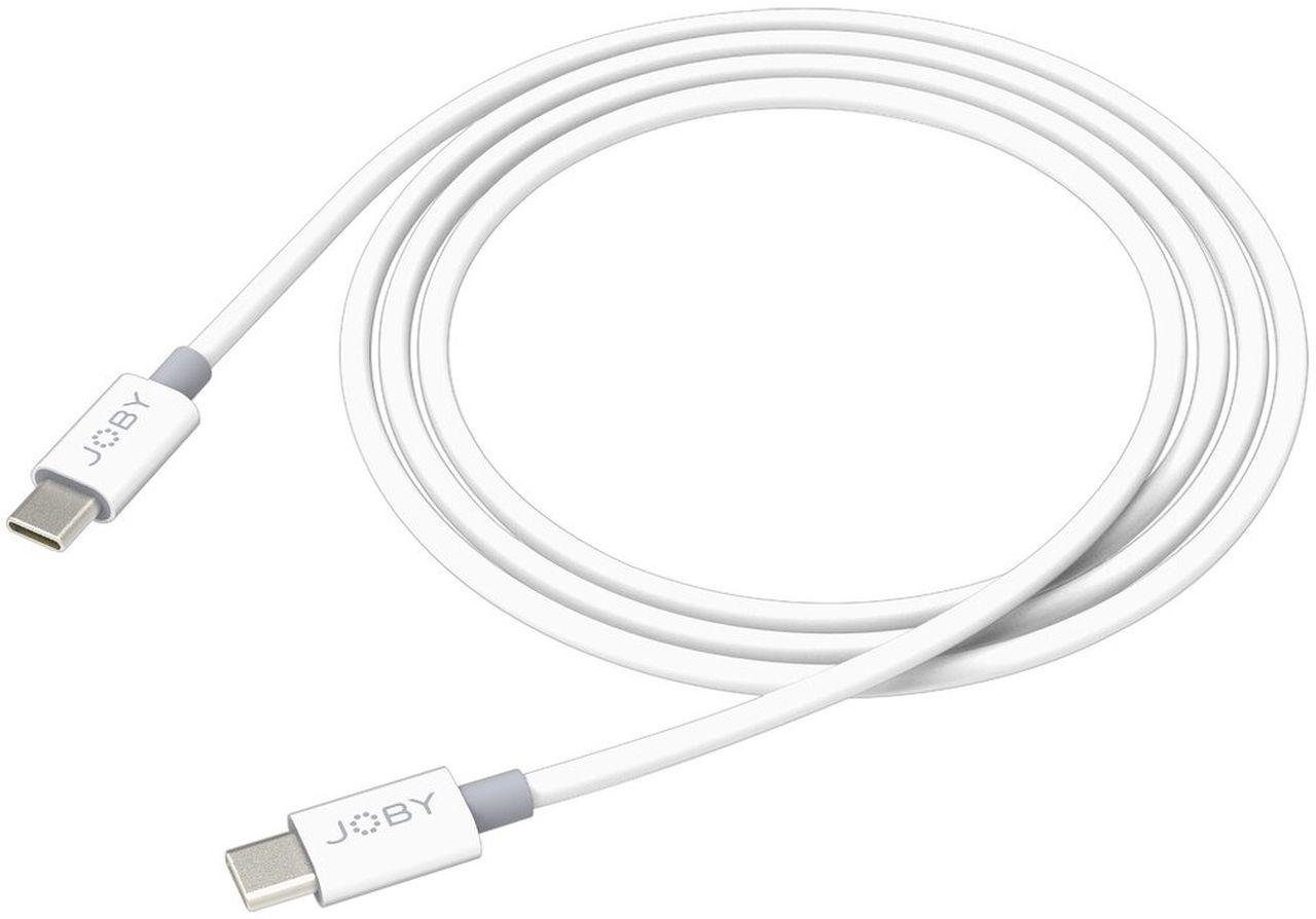 Elektro-Kabel weiß ChargeSync Kabel USB-C2C Joby 2m