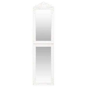 furnicato Wandspiegel Standspiegel Weiß 45x180 cm