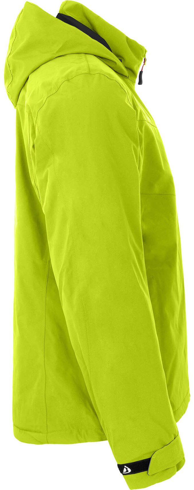 Bergson Regenjacke TALLMOS Herren Regenjacke, Wasserdicht 20.000 mm, Normalgrößen, leuchtend grün