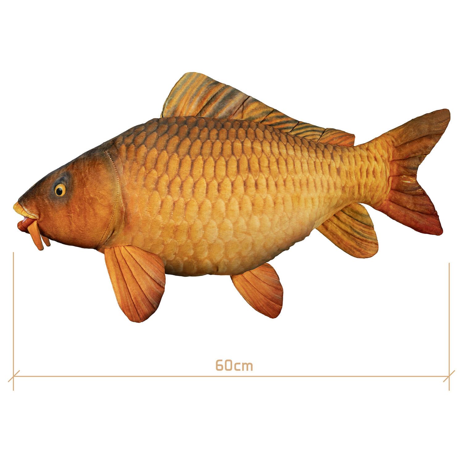 Delphin.sk Kuscheltier Delphin Plüschtier Fischkissen 60cm