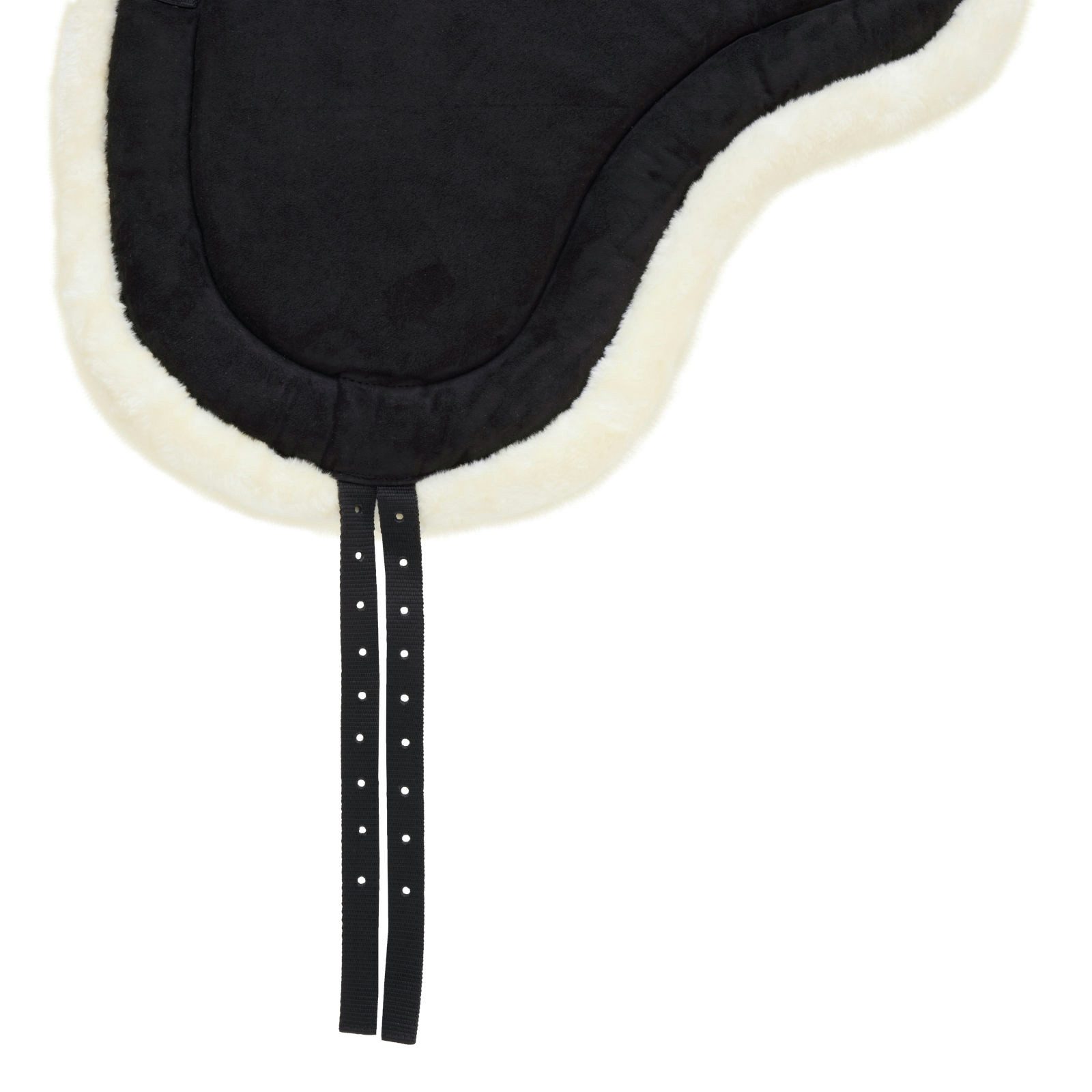 Kieffer Reitkissen Passion Reitkissen FLUFFY PAD, schwarz/natur, Reitpad für Ponys