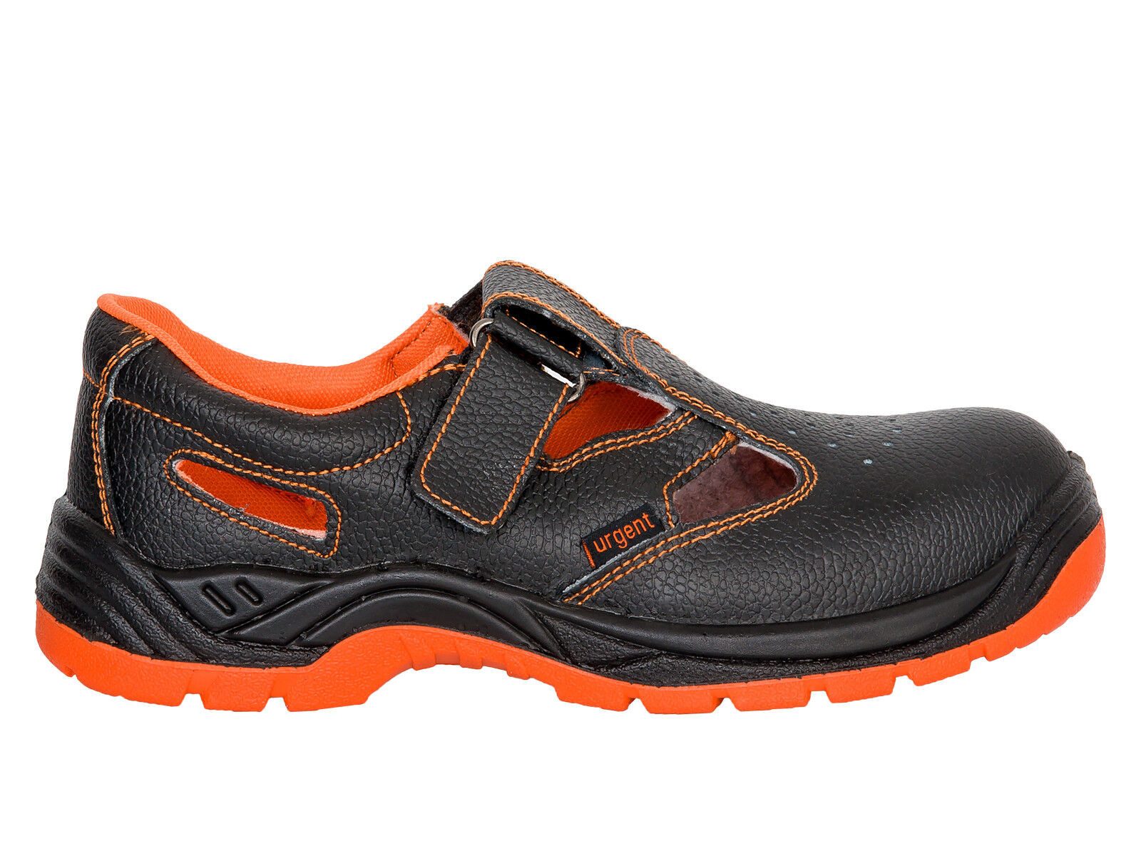 Urgent Arbeitssandale Sicherheitssandale Sandale Schutzschuhe Schutzkappe Arbeitsschuh – Bild 5 von 5