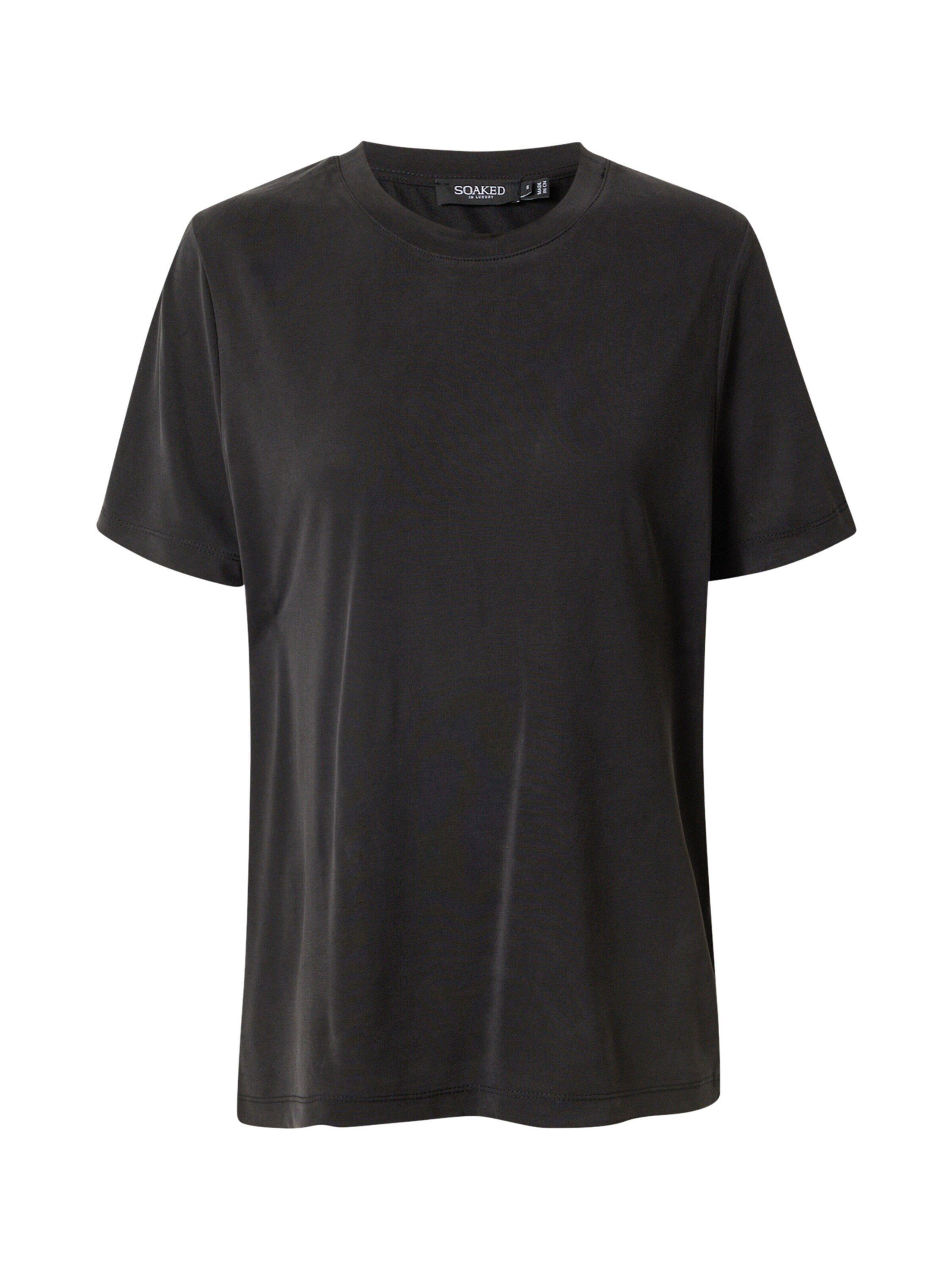 LUXURY SOAKED Columbine Details (1-tlg) T-Shirt Plain/ohne IN