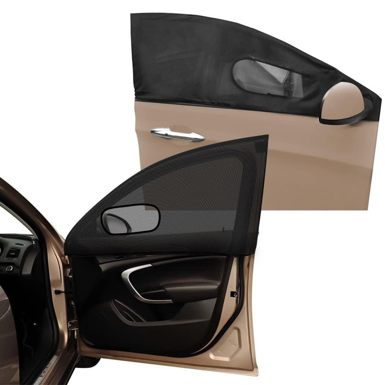 LuxusKollektion Autosonnenschutz Sonnenschutz Auto Netz Universal 126x80cm, 126 x 80 cm