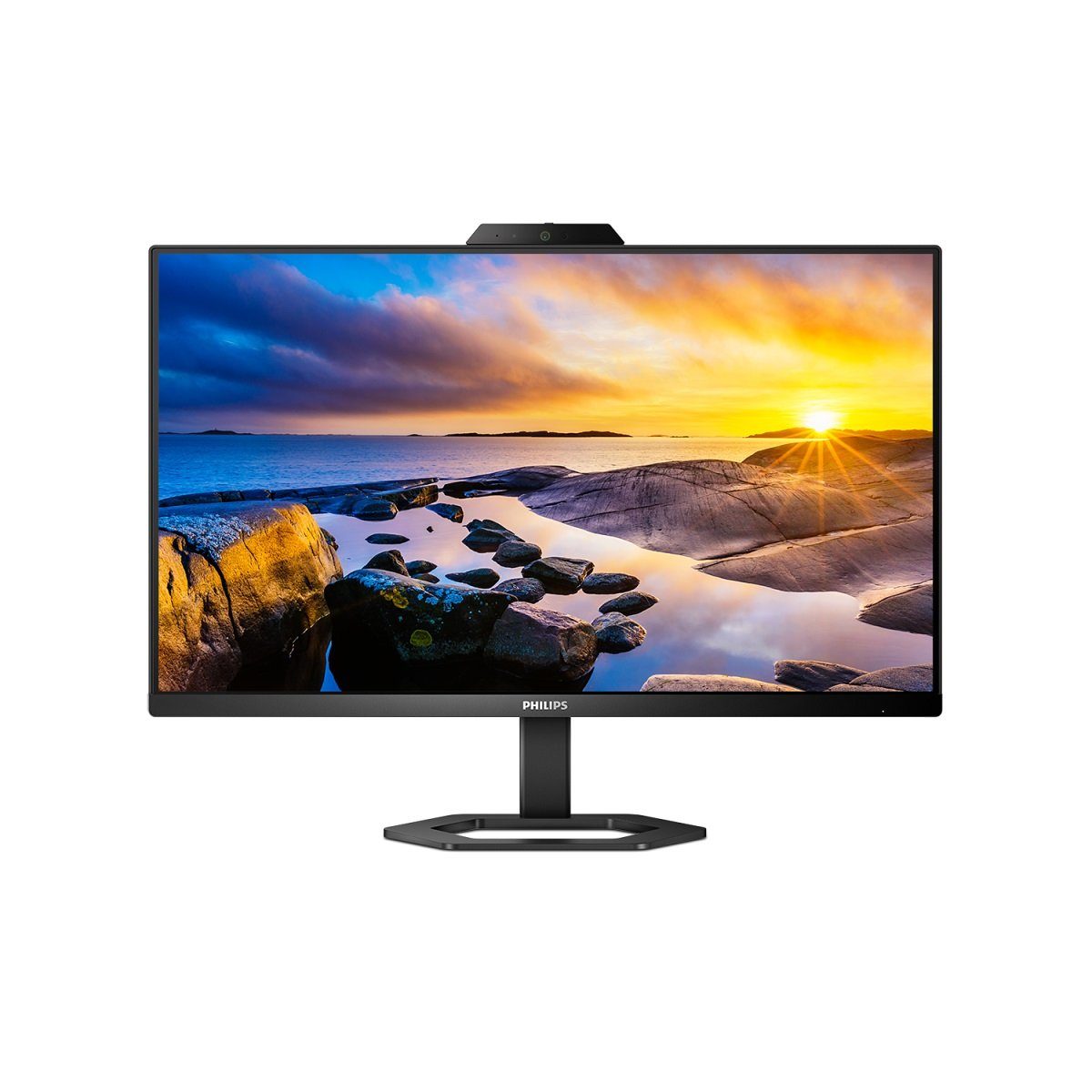 Philips 24E1N5300HE LCD-Monitor (60,5 cm/24 ", 1920 x 1080 px, Full HD, 1 ms Reaktionszeit, 75 Hz, IPS, integrierte Webcam und Mikrofon mit Noise Cancelling)