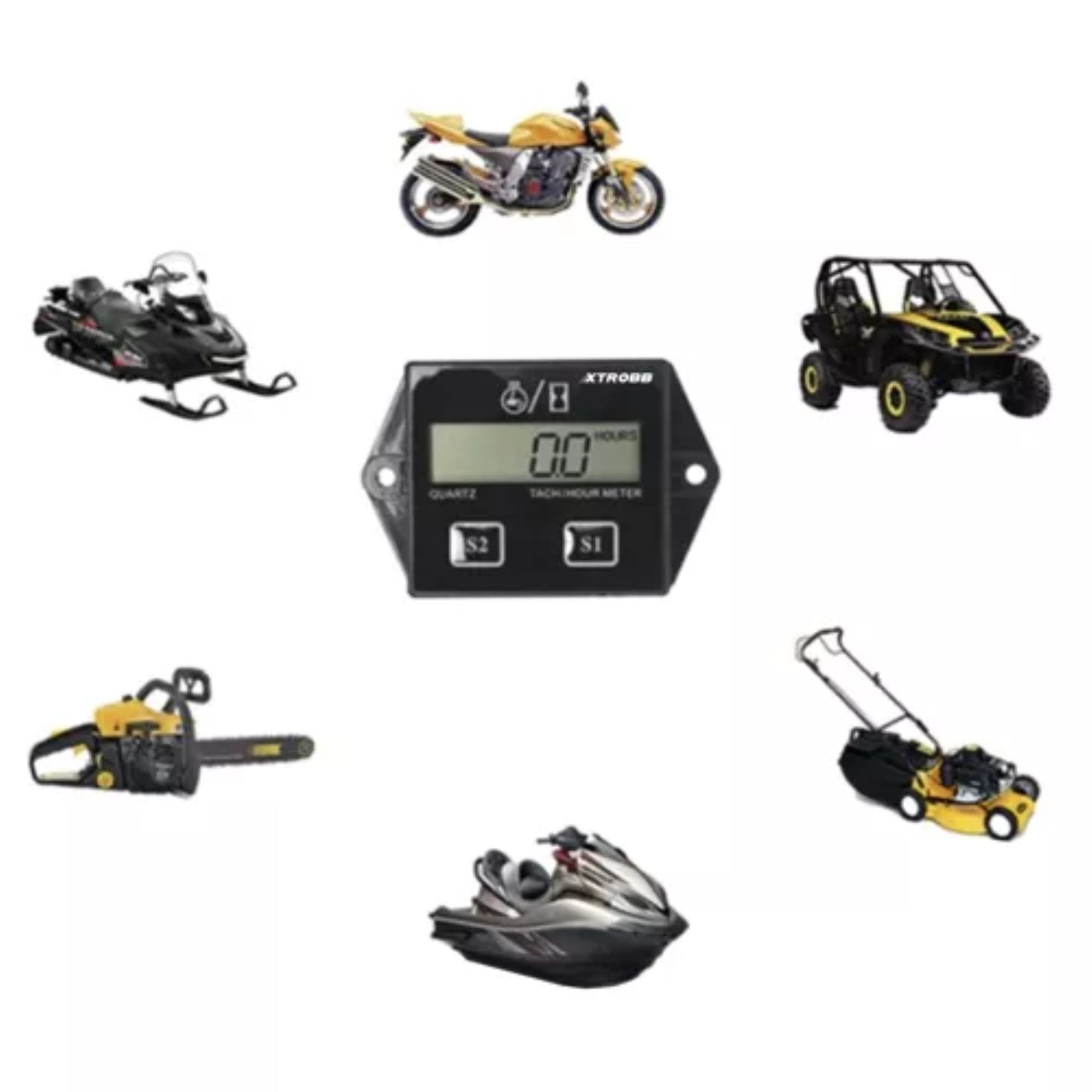 XTROBB Drehstromzähler PowerTrack Pro: Digitaler Betriebsstundenzähler für günstig online kaufen