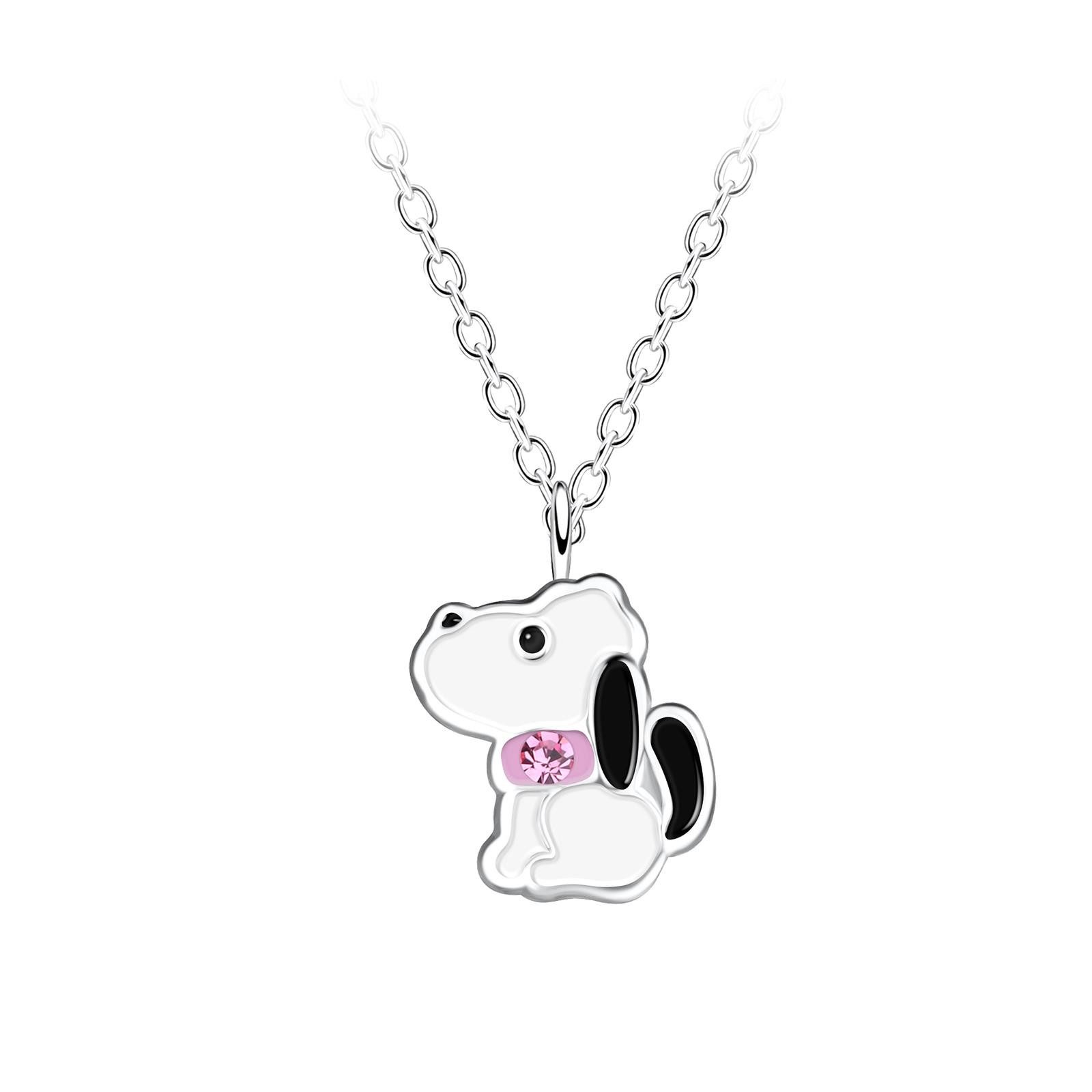 Silberkette Hunde Kinder Halskette 925 Silber