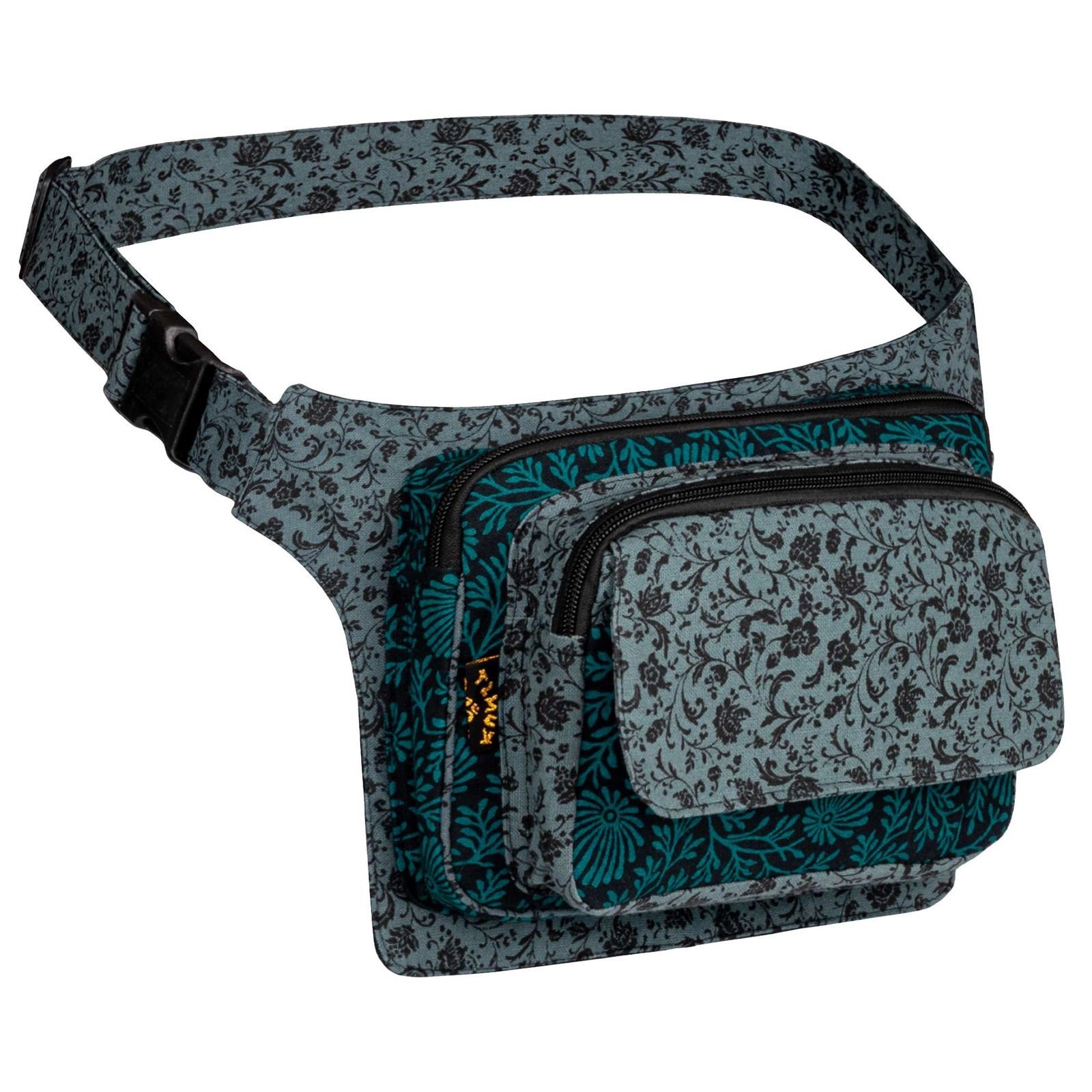 KUNST UND MAGIE Bauchtasche KUNST UND MAGIE Boho Goa Bauchtasche Gürteltasche Hüfttasche Sidebag