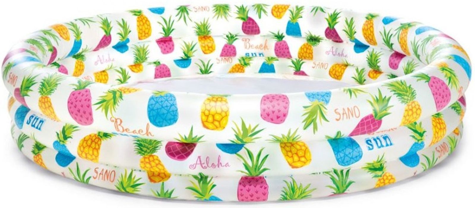 Intex Детский басейн INTEX Pineapple Baby Pool Kinderplanschbecken ca. 132 x 28 cm