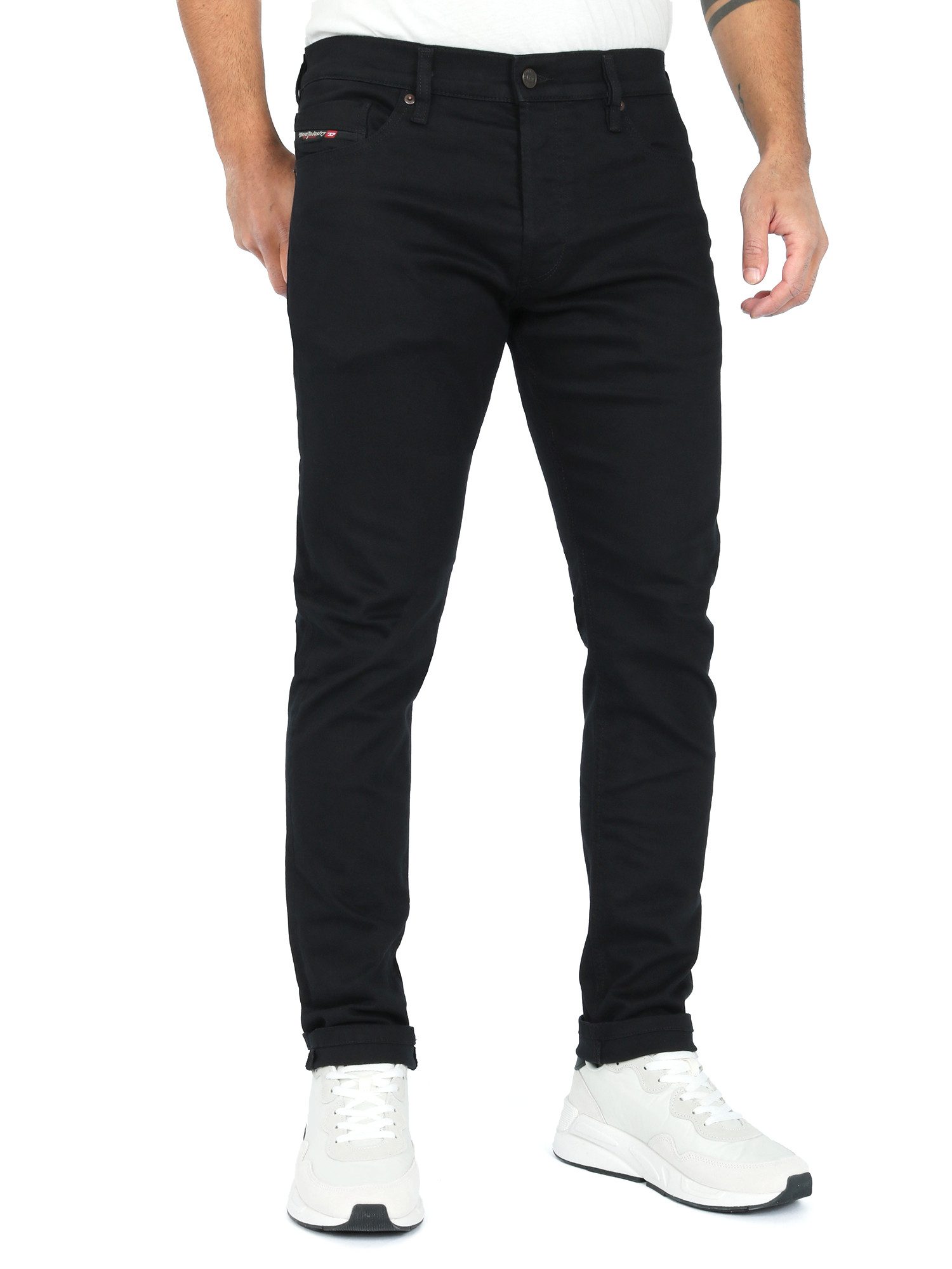 Diesel Slim-fit-Jeans Tapered Stretch Röhrenjeans - günstig online kaufen