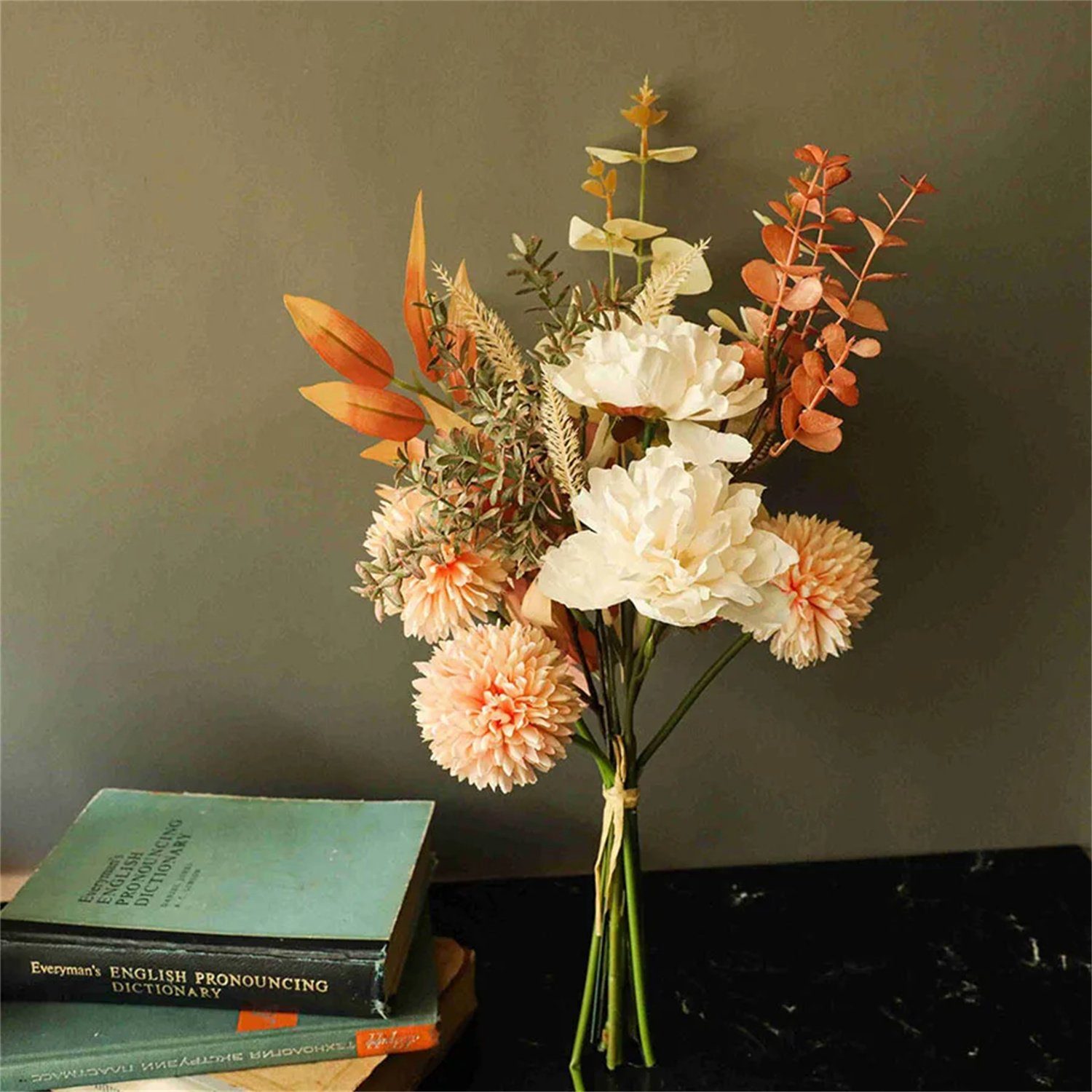 Simulation Trockenblume Blume Künstliche Bouquet Getrocknete, autolock Löwenzahn