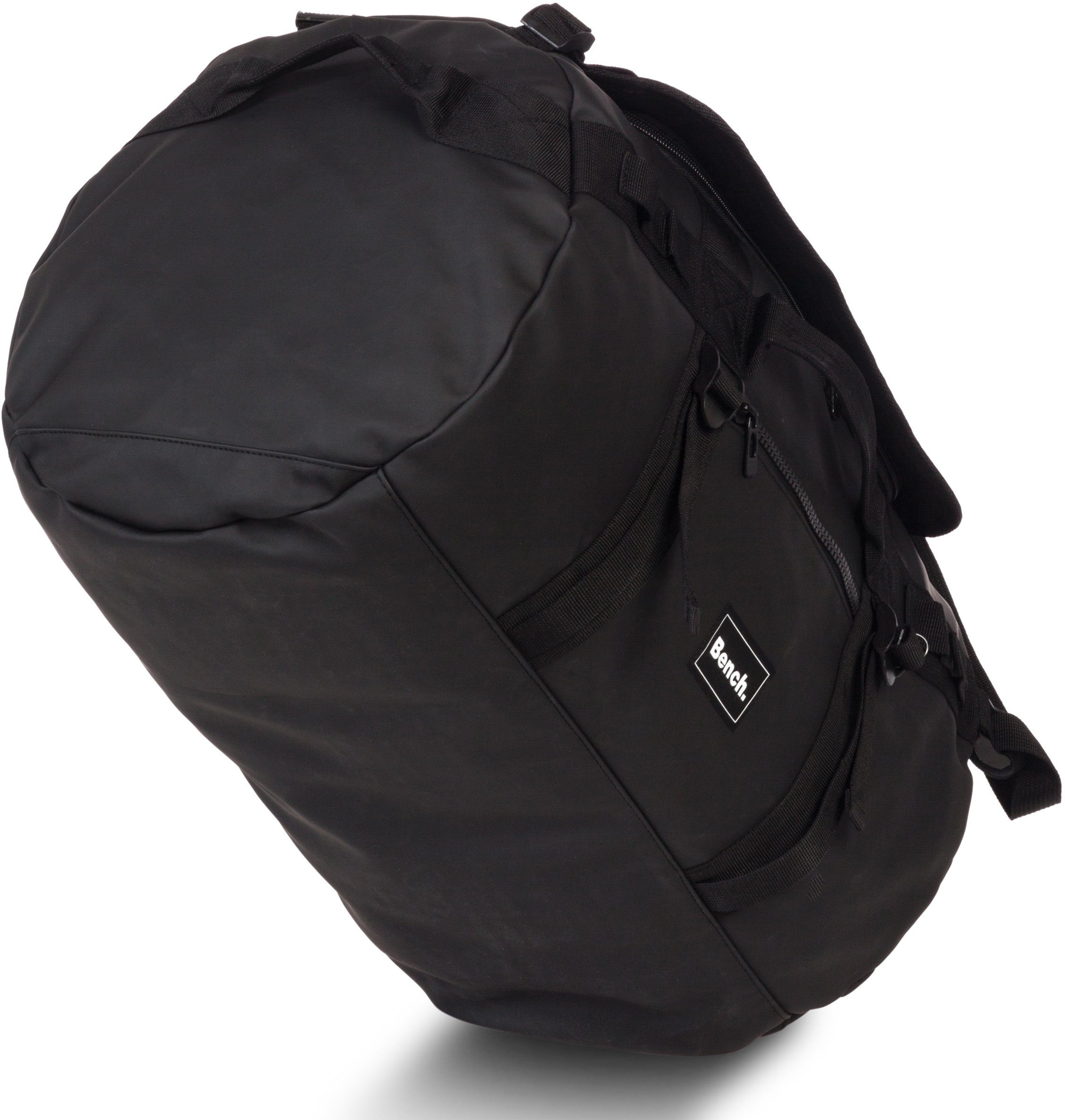 Bench. Reisetasche wasserabweisendem Rucksackfunktion; schwarz, Material aus Hydro, mit