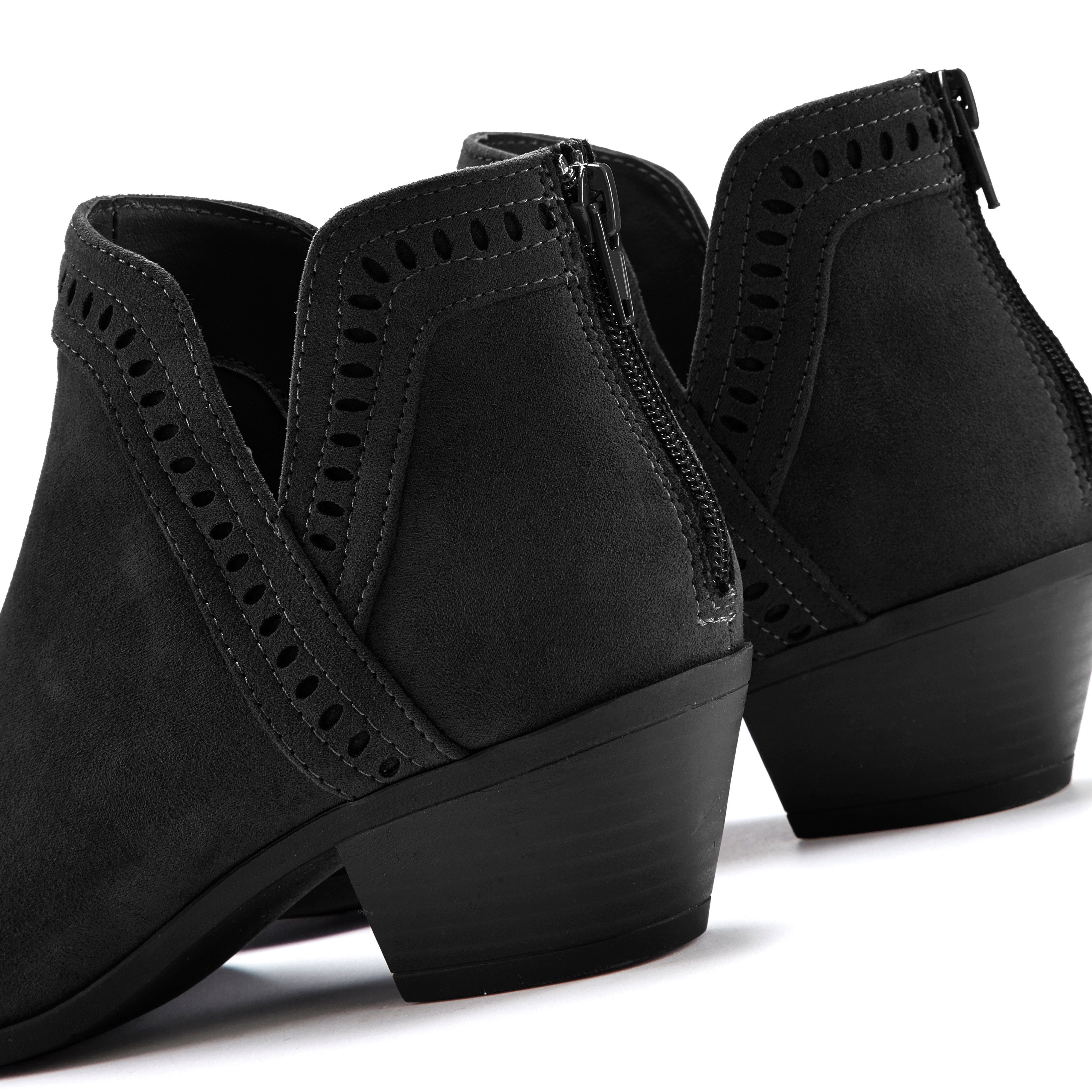 LASCANA Cowboy Stiefelette Cowboy Boots, Western Stiefelette, Ankleboots mit Ausschnitt VEGAN – Bild 3 von 3