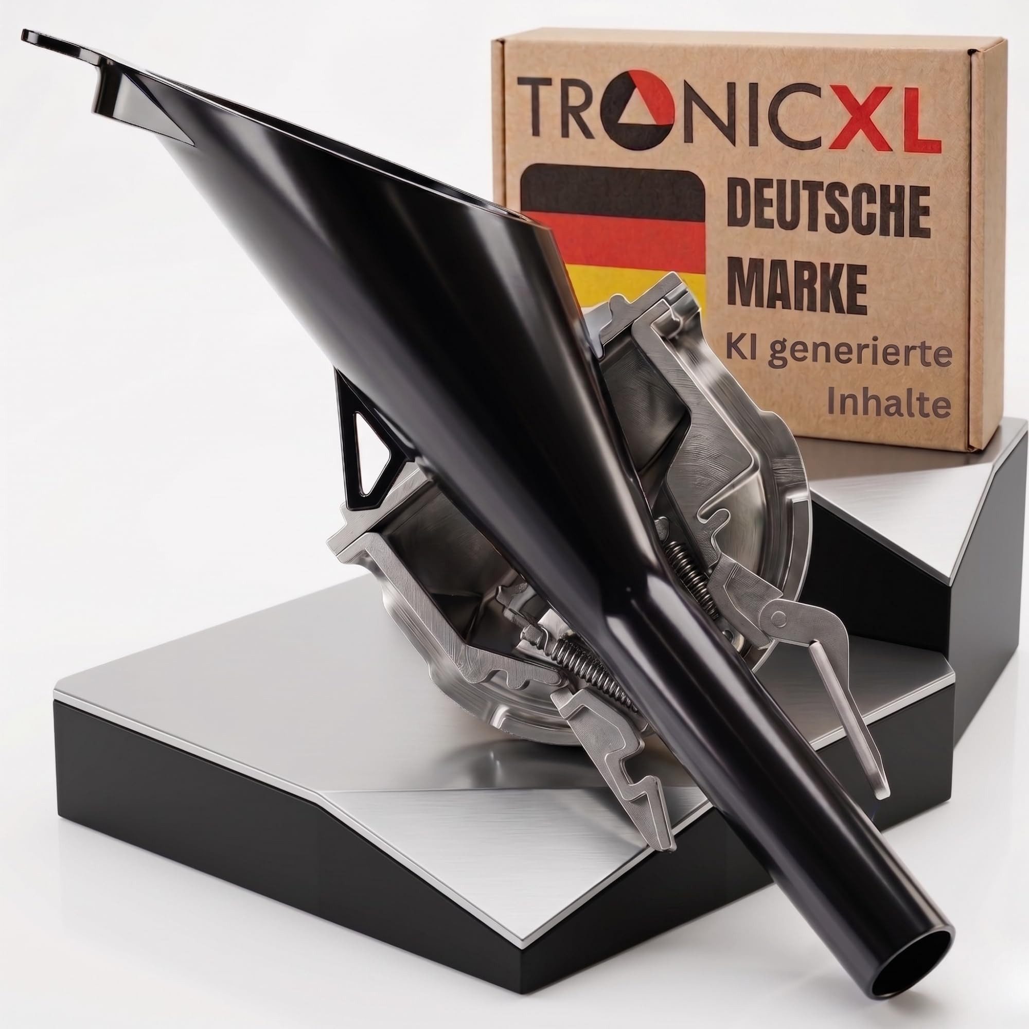TronicXL Öltrichter Diesel Trichter Adapter Fehlbetankungsschutz Einfüllhilfe Kraftstoff, (Einfülltrichter Bus, 1-tlg., Kraftstofftrichter Auto), Dieselfahrzeuge für Kanister Flasche alternativen tanken