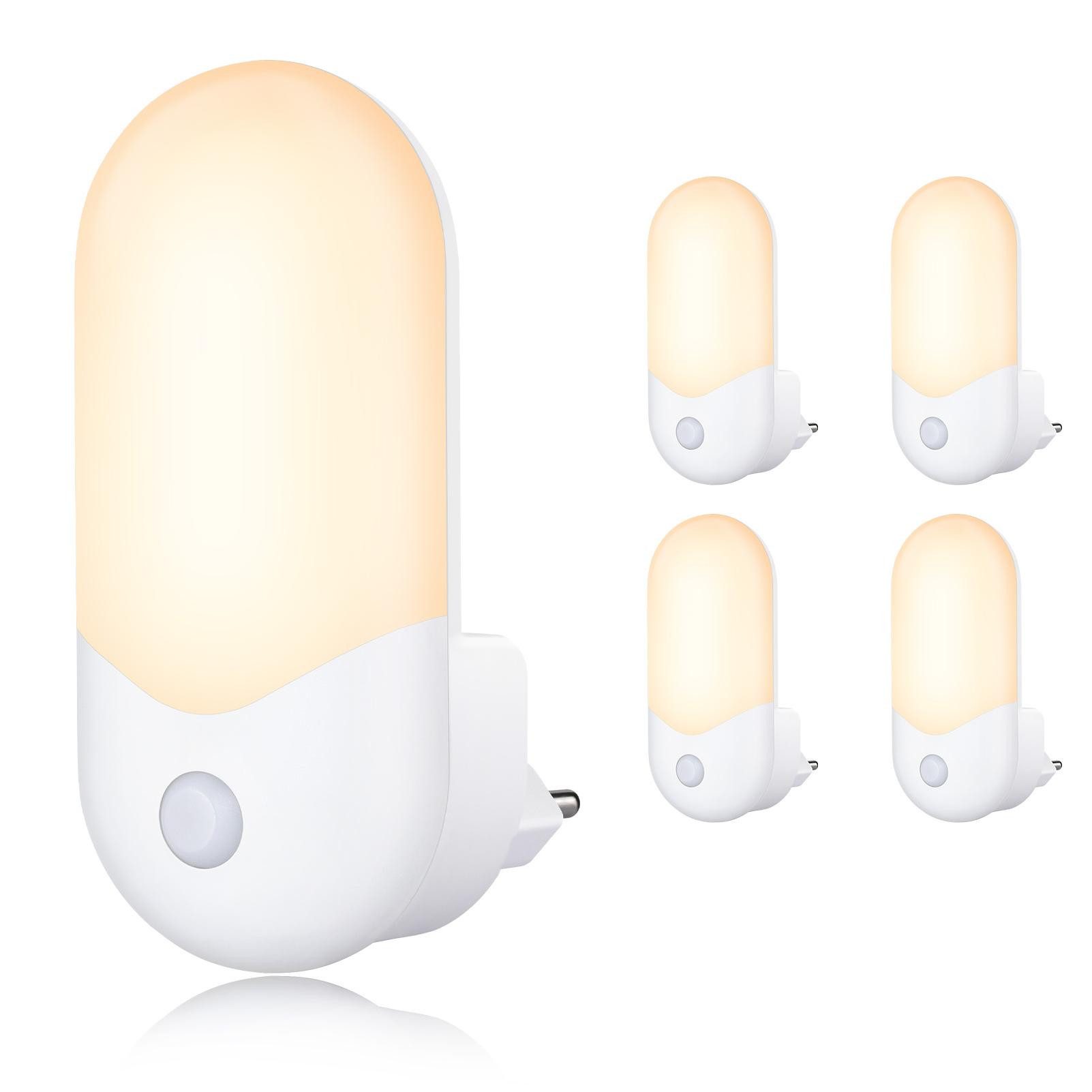 ZMH Nachtlicht 4St Steckdose Steckdosenlampe Modern günstig online kaufen