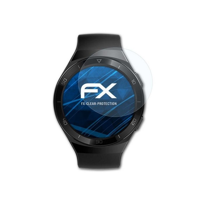 atFoliX Schutzfolie Displayschutz für Huawei Watch GT2e (3 Folien) Ultraklar und hartbeschichtet