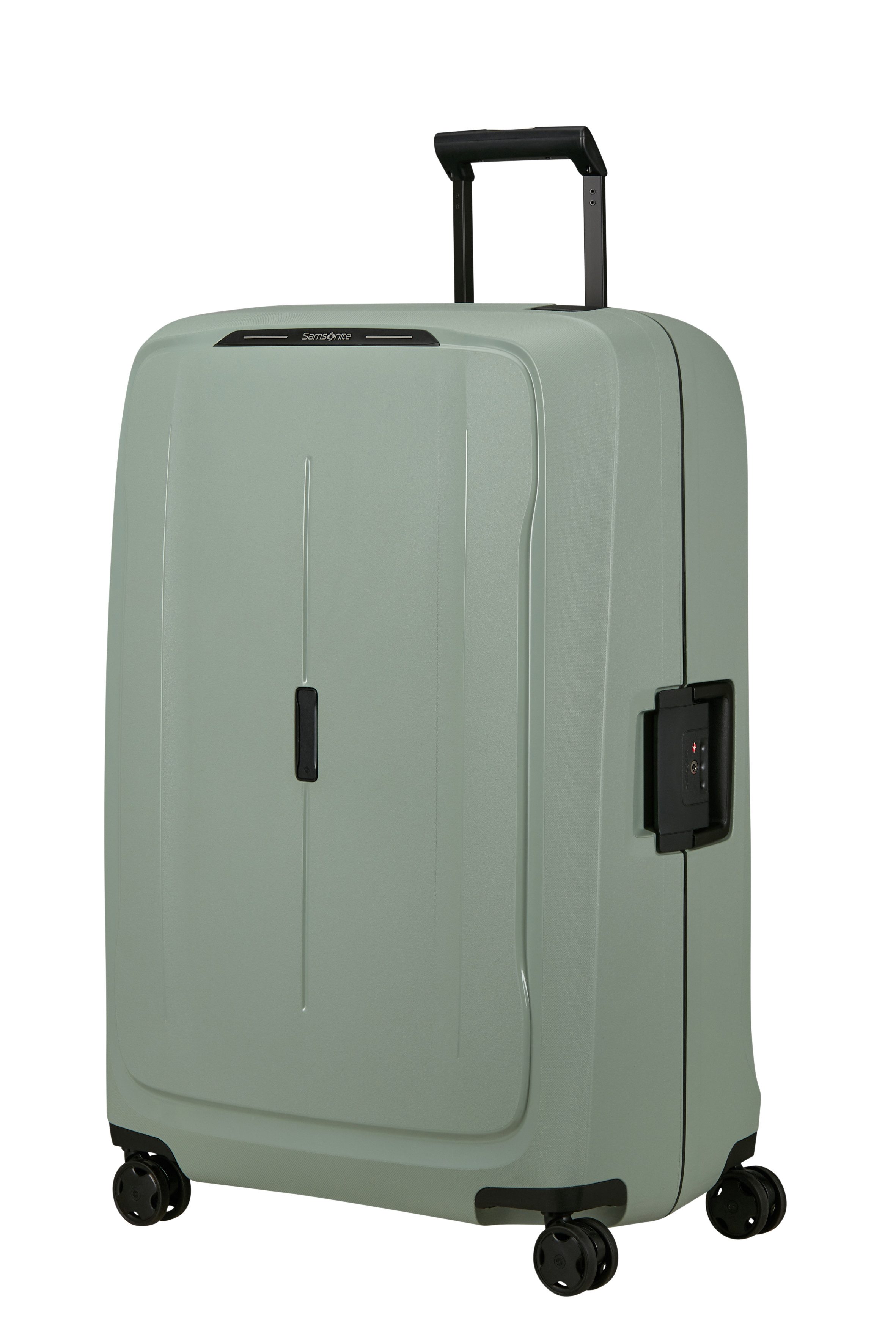 Samsonite Hartschalen-Trolley ESSENS, verschiedene Größen und Farben, 4 Rollen, mit robustem Polypropylen-Gehäuse, mit mehreren Fächern