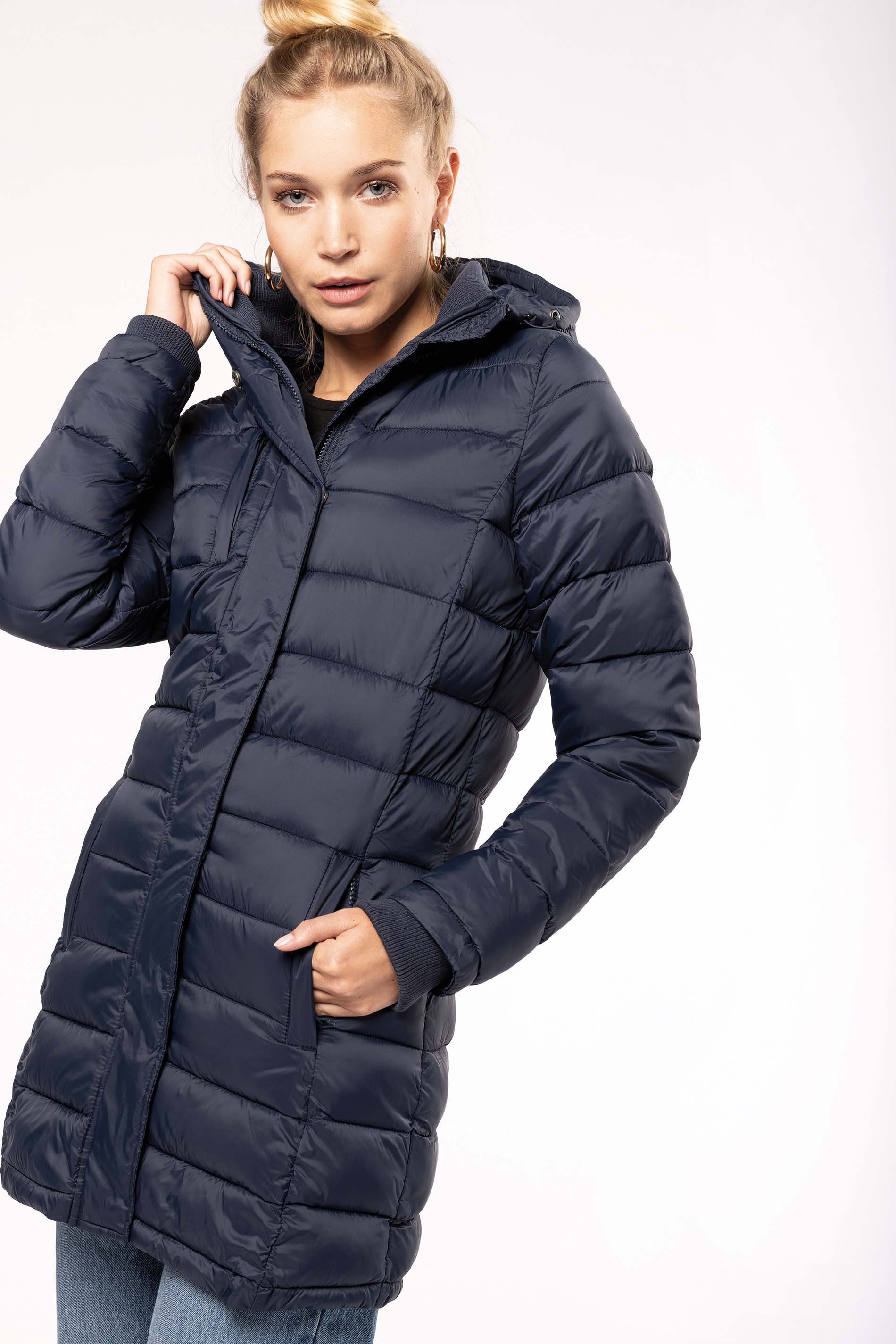 Kariban Parka Leichter Damen-Parka mit Kapuze