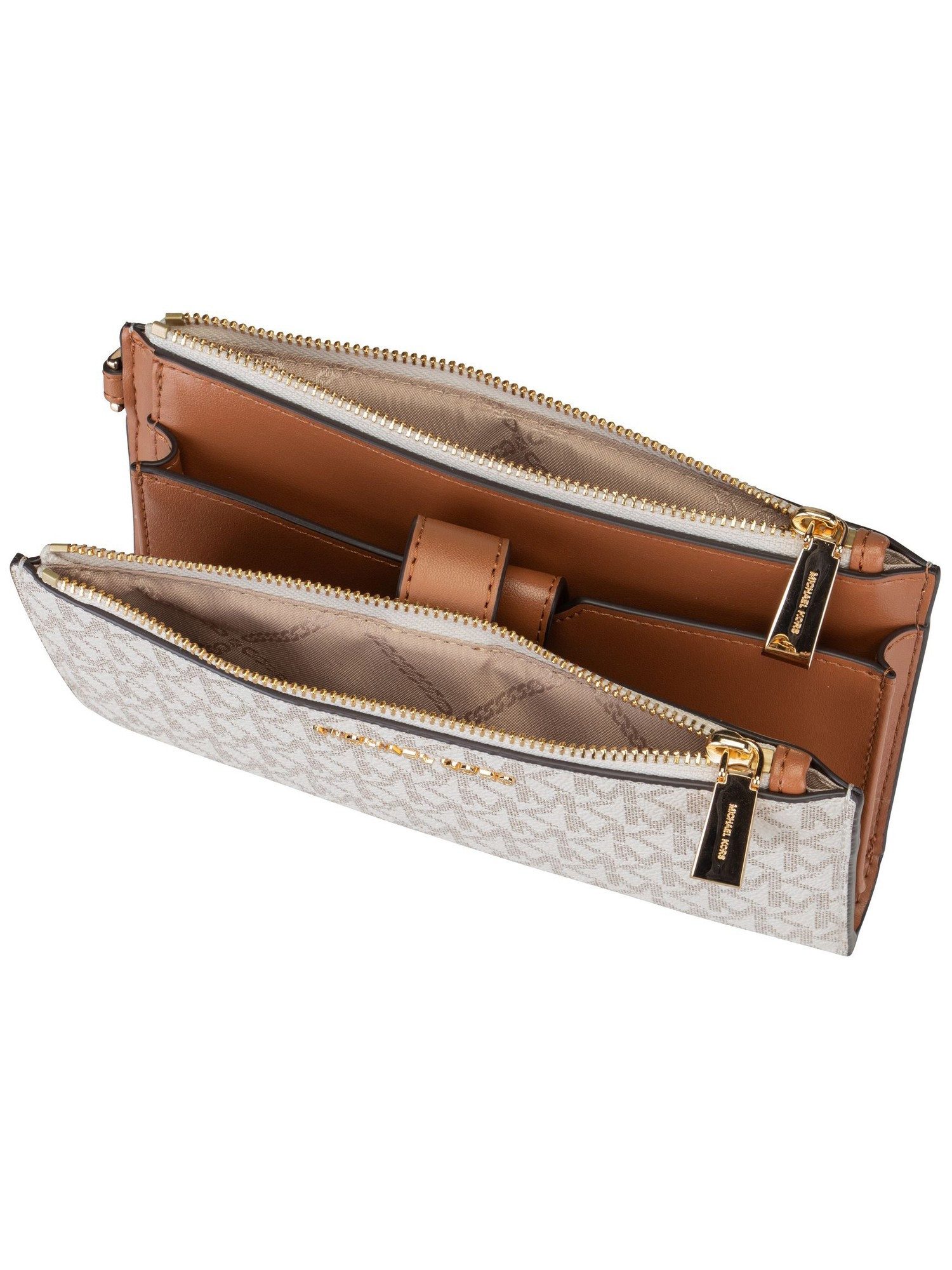 MICHAEL KORS Clutch Jet Set Double Zip MK SIG