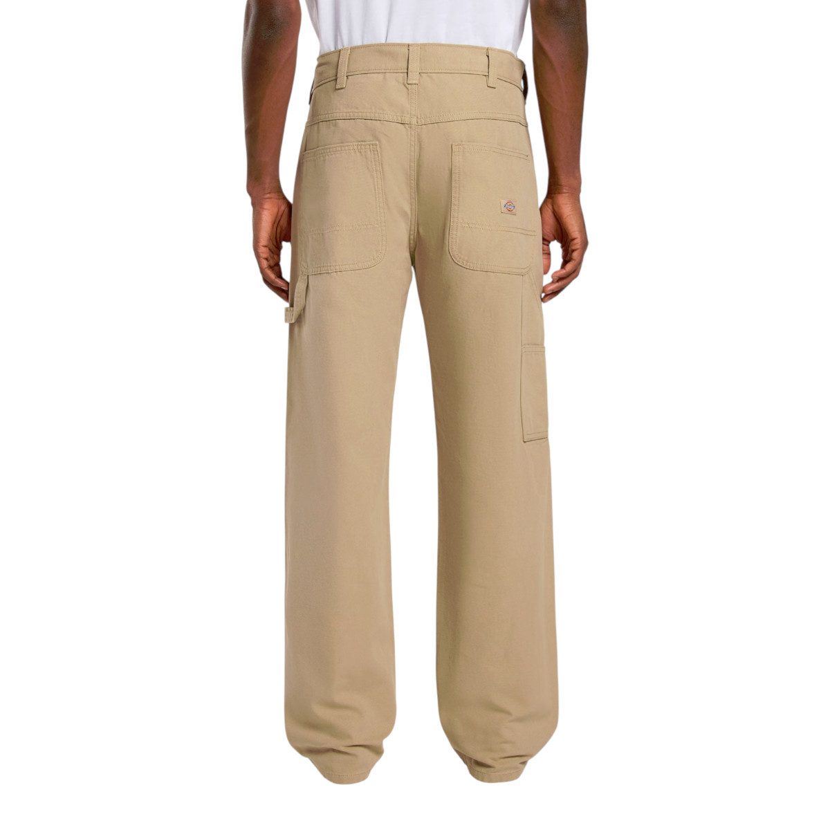 Dickies 5-Pocket-Jeans Canvas Carpenter Lighweig (1-tlg., kein Set) Gewebtes Dickies Label auf der Gesäßtasche