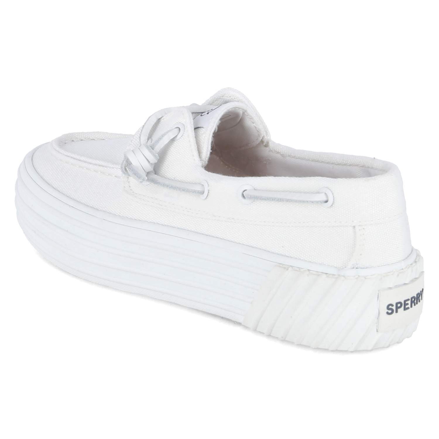 Sperry Sperry STS88713 SP Damen Canvas weiss Slipper