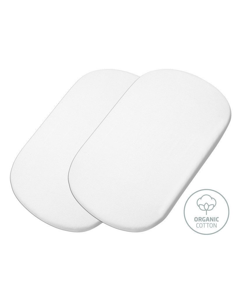 Maxi-Cosi Beistellbett MC IORA/ IORA AIR/TORI BEDSHEET 2X WHITE