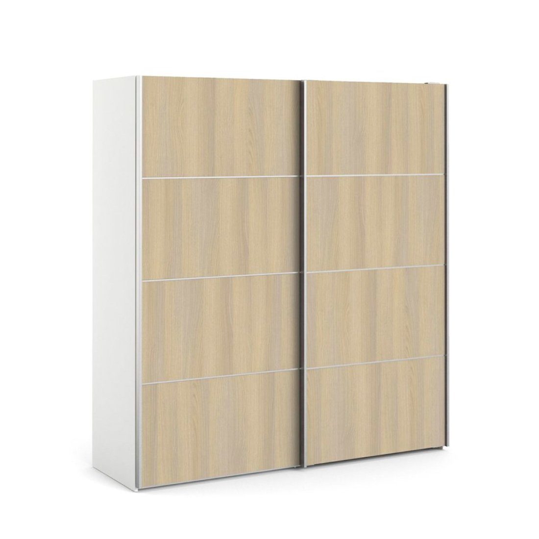 ebuy24 türig B H201 we B182 cm Kleiderschrank Kleiderschrank cm x Veto 2