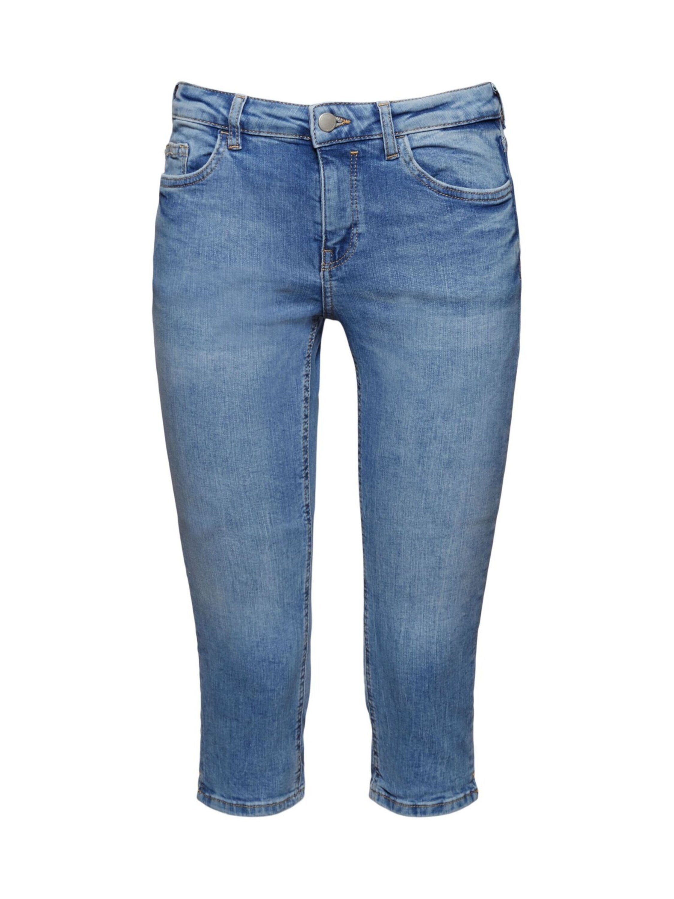 Esprit 3/4-Jeans (1-tlg) Plain/ohne Details