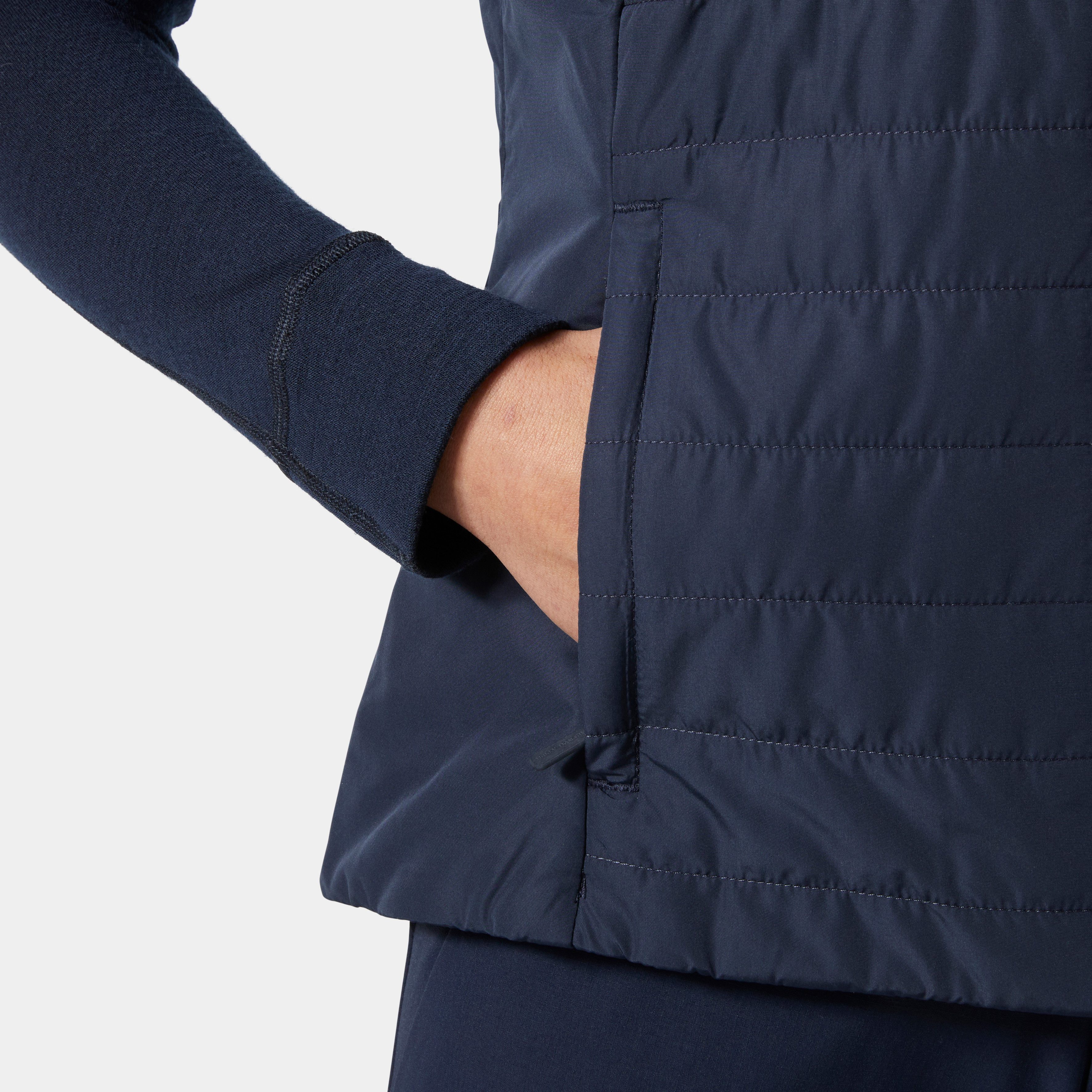 Helly Hansen Steppweste W CREW INSULATOR VEST 2.0 für Outdoor- und Streetwear-Anlässe, Wind- und wasserabweisend