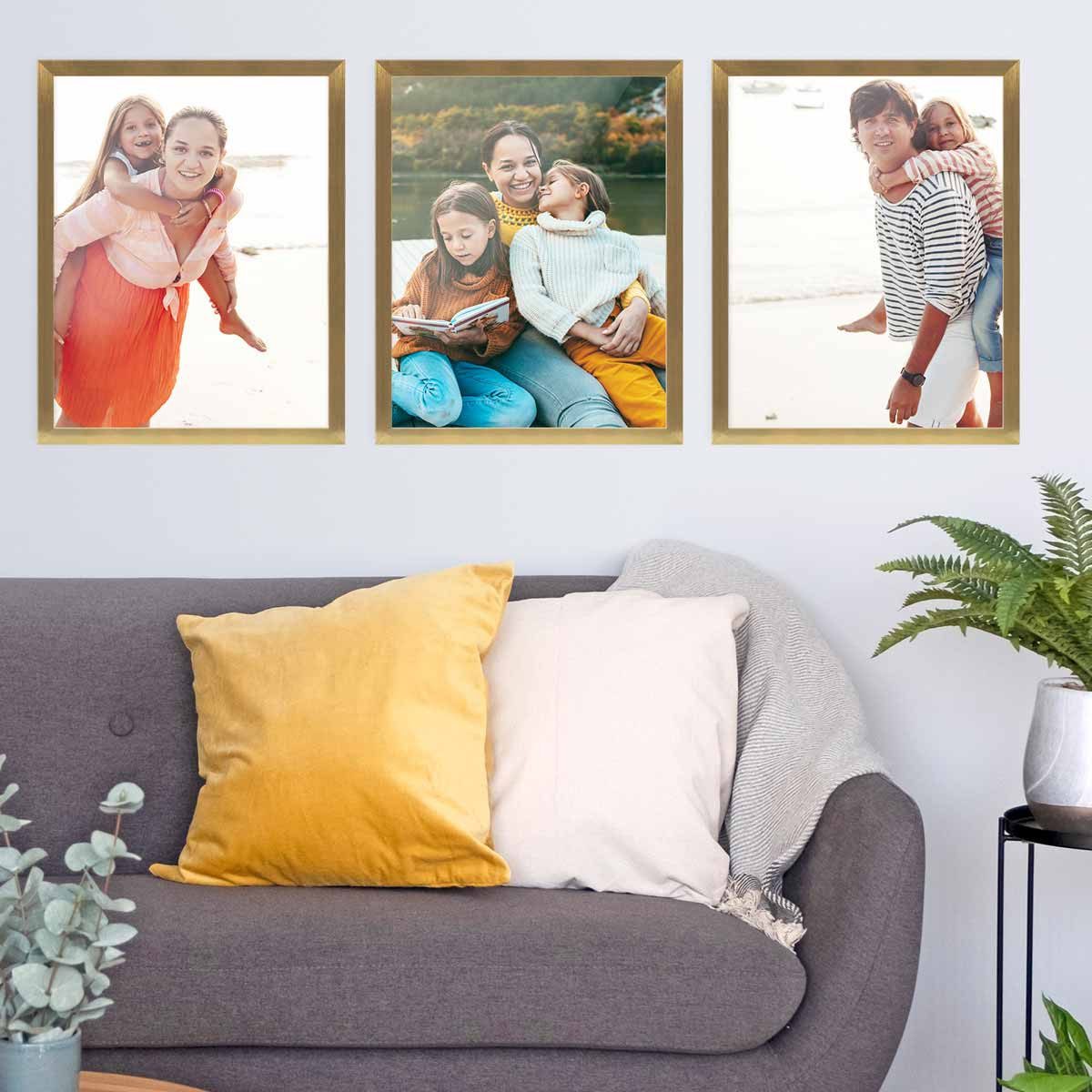 PHOTOLINI Bilderrahmen 3er Set breite Rahmen, günstig online kaufen