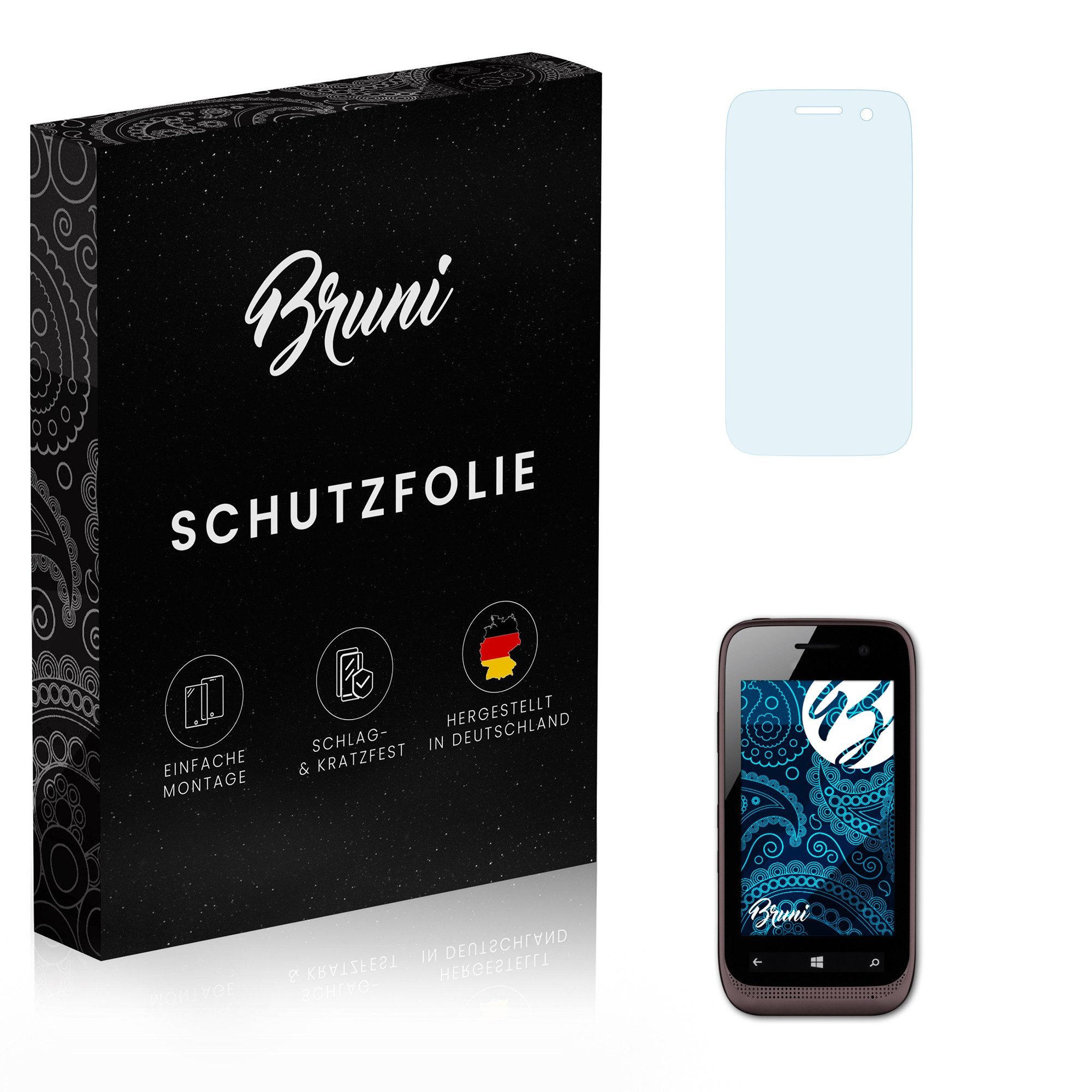 Schutzfolie Glasklare Displayschutzfolie für Bluebird EF400