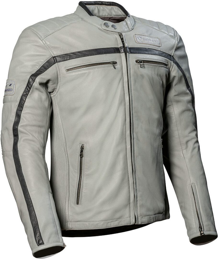 DIFI Motorradjacke Houston Motorrad Lederjacke protektoren reißverschluss