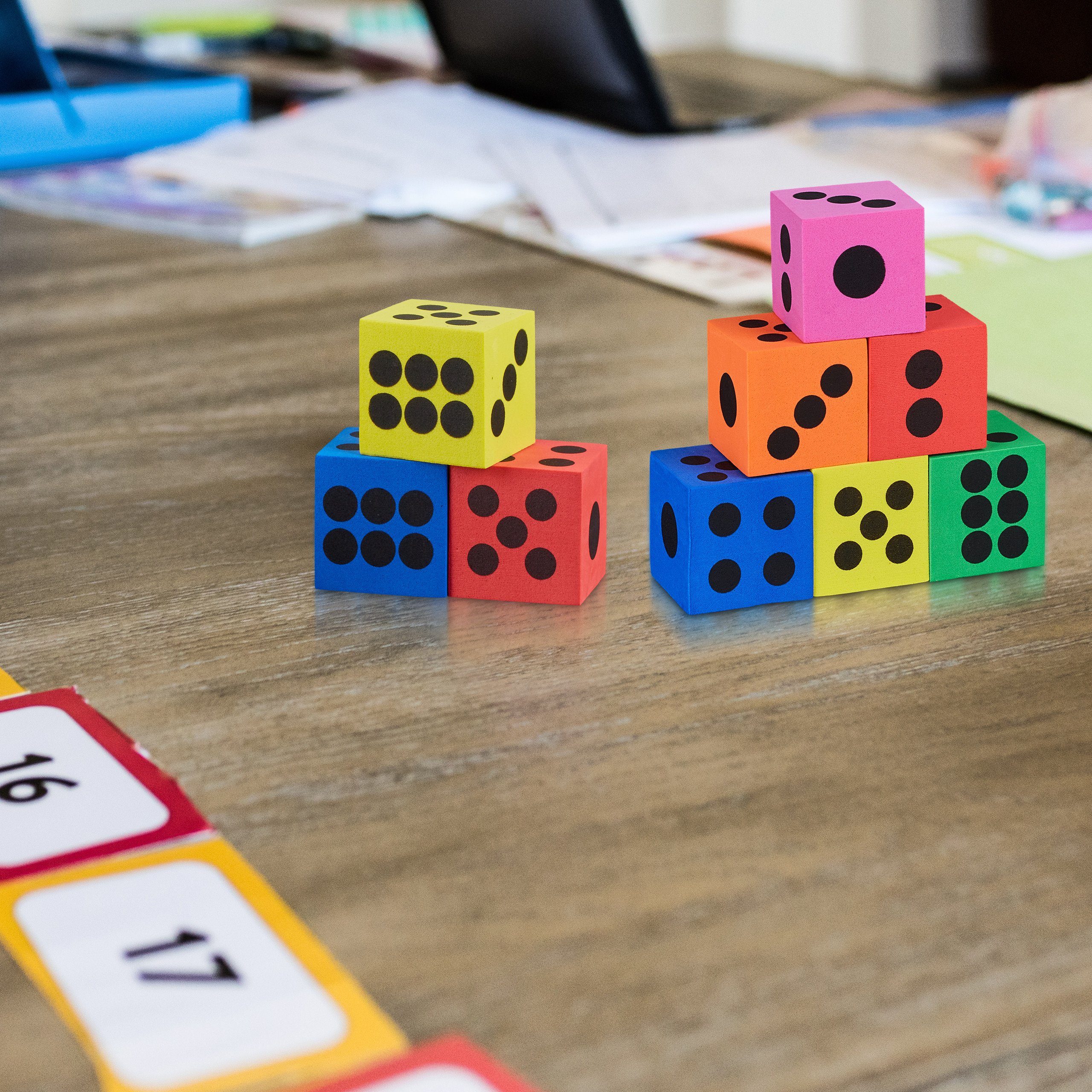 relaxdays Lernspielzeug Flüsterwürfel 36er Set günstig online kaufen