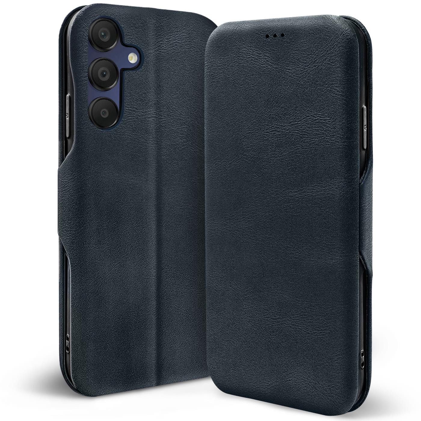 CoolGadget Handyhülle Business Premium Hülle Für Samsung Galaxy A16 5G 6,7 Zoll, Handy Tasche mit Kartenfach für Samsung A16 5G Schutzhülle