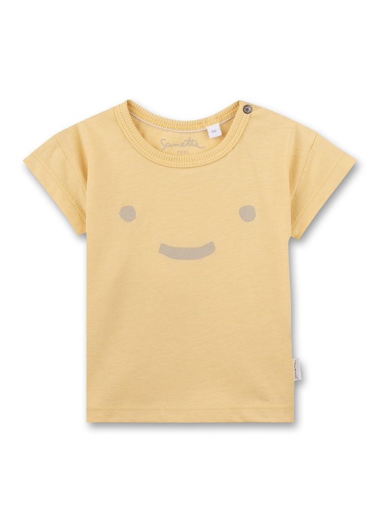 Sanetta PURE T-Shirt Baby T-Shirt aus Baumwolle mit Print – weich & bequem