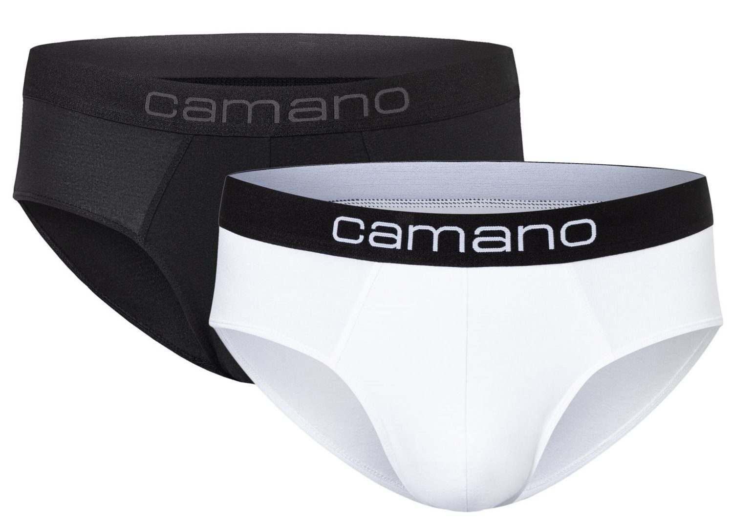 Camano Slip "comfort", (2er Pack), mit elastischem Logobund günstig online kaufen
