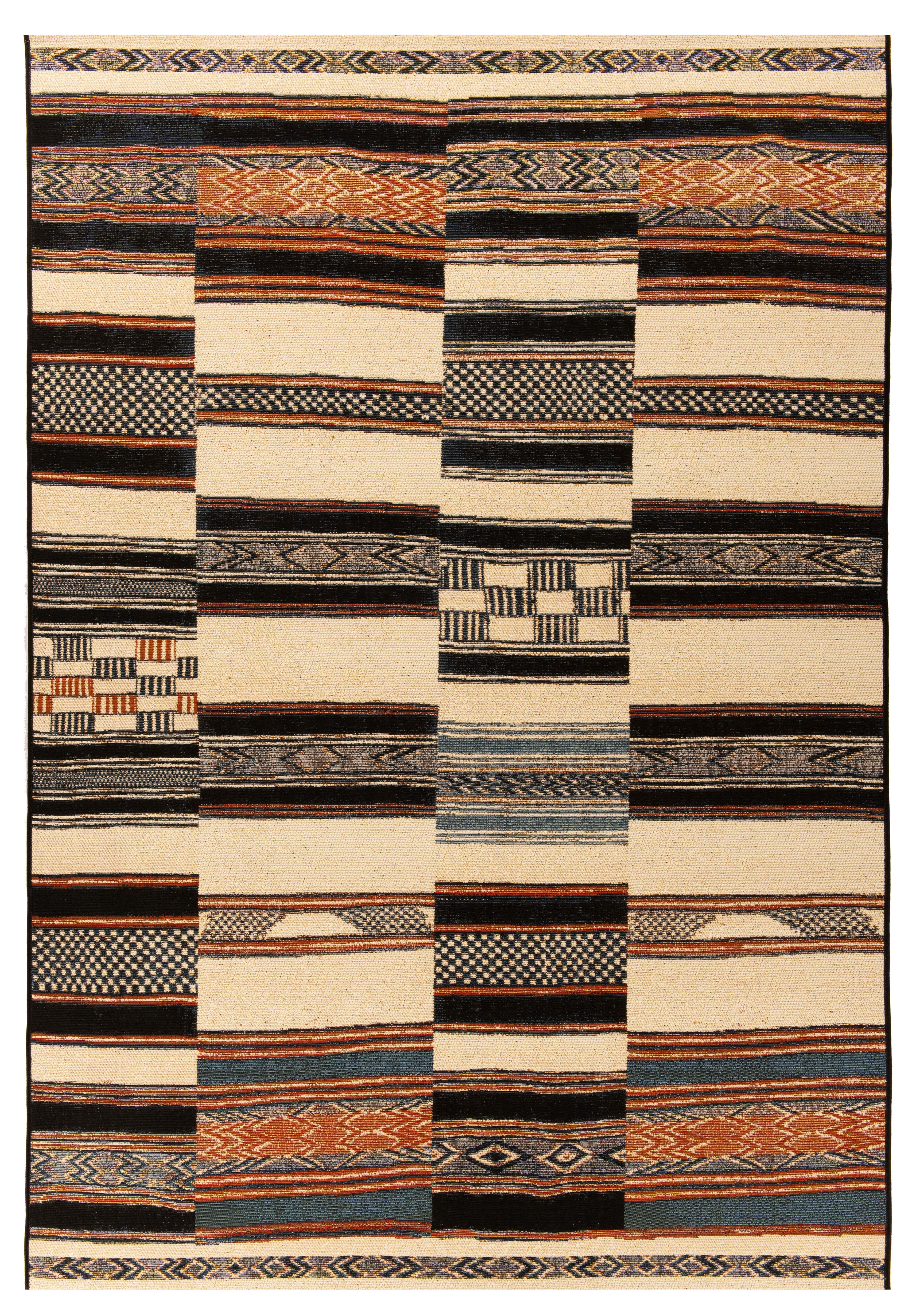 Gino Falcone Teppich »Outdoor-Africa 41«, rechteckig, 5 mm Höhe, Flachgeweb günstig online kaufen