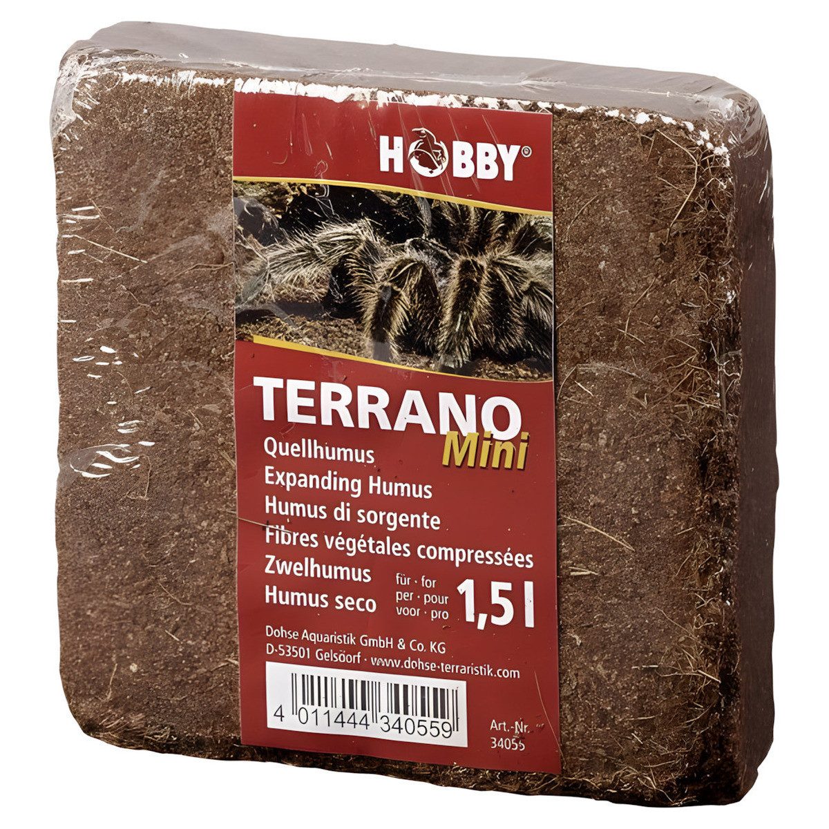 HOBBY Terrarien-Substrat Terrano Quellhumus Mini 1,5 l von HOBBY