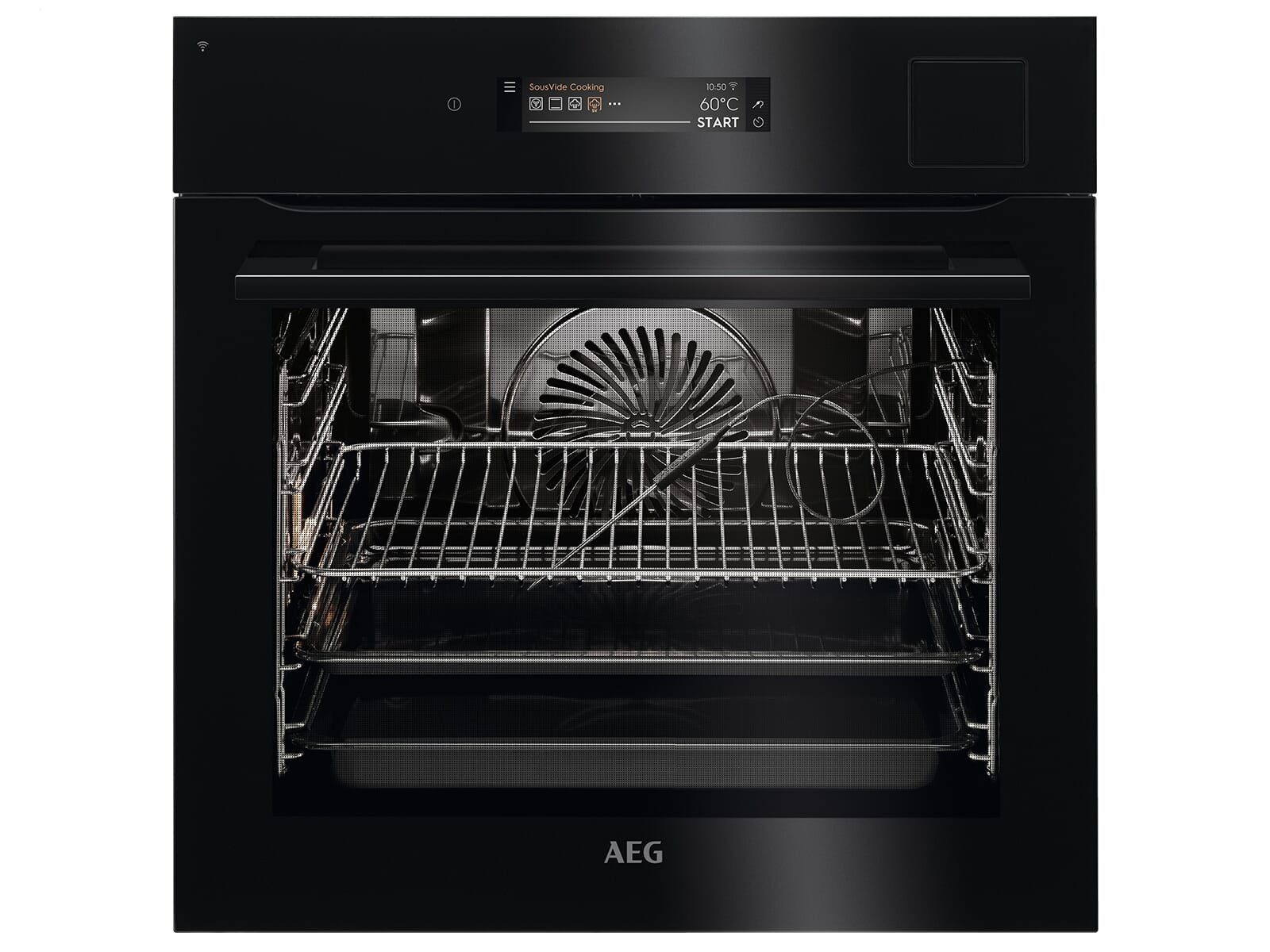 AEG Dampfbackofen, Reinigung mit Wasser / Dampf