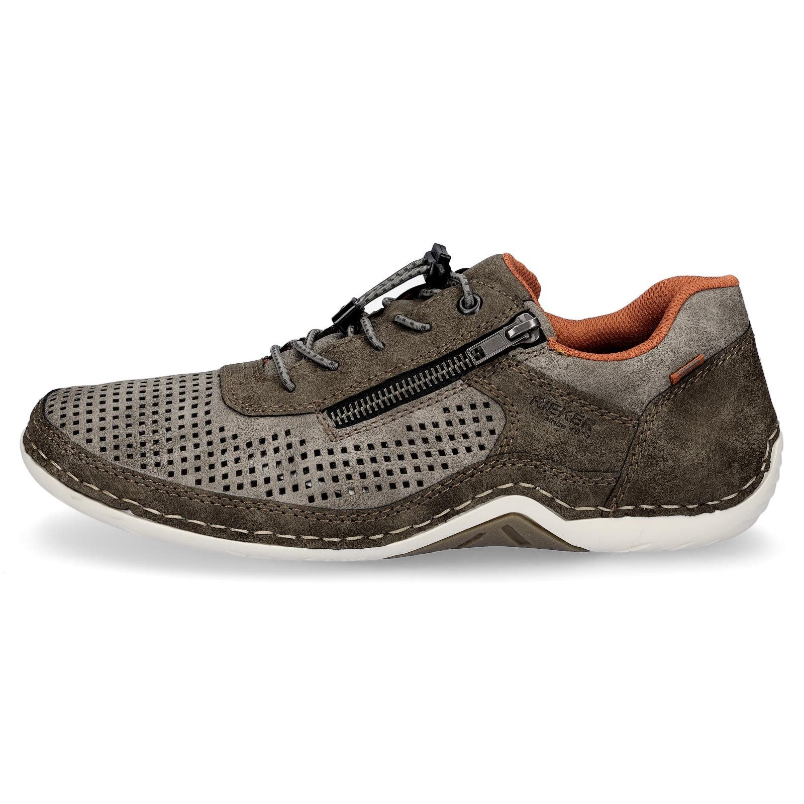 Rieker Rieker Herren Slipper braun grau Slipper