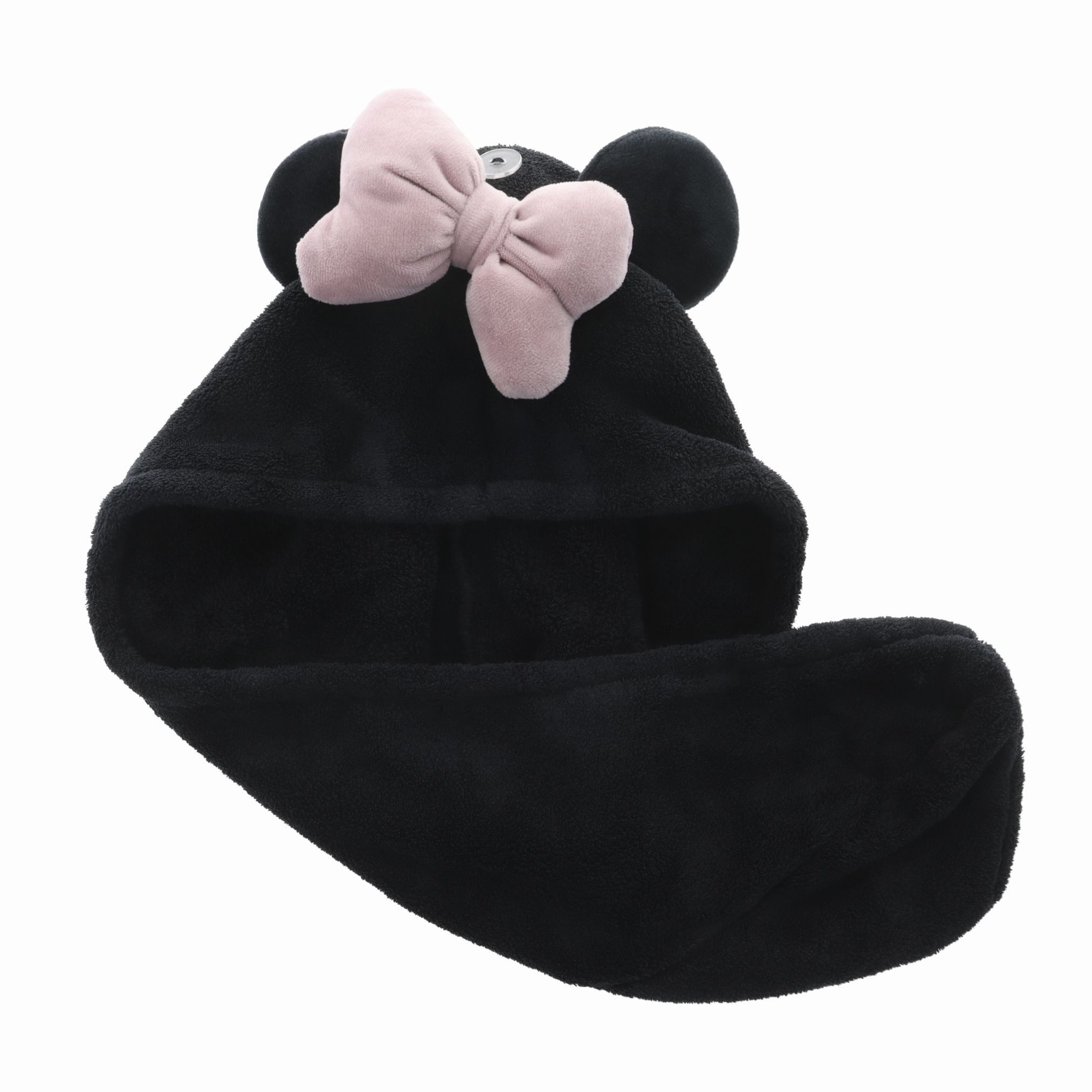 PARSA Beauty Turban Disney Minnie Mouse inspirierter Mikrofaser Haarturban mit Ohren