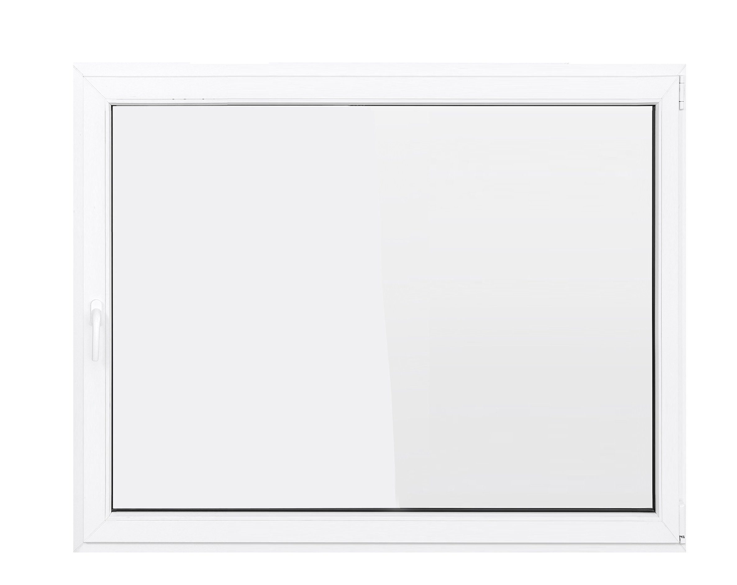 1000x800 Kellerfenster Verglasung RC2 weiß 5-Kammer-Profil (Set), Flügel 70 Profil, Dreh-Kipp 2-fach 1 DECO mm Sicherheitsbeschlag, GROUP SN Hochwertiges