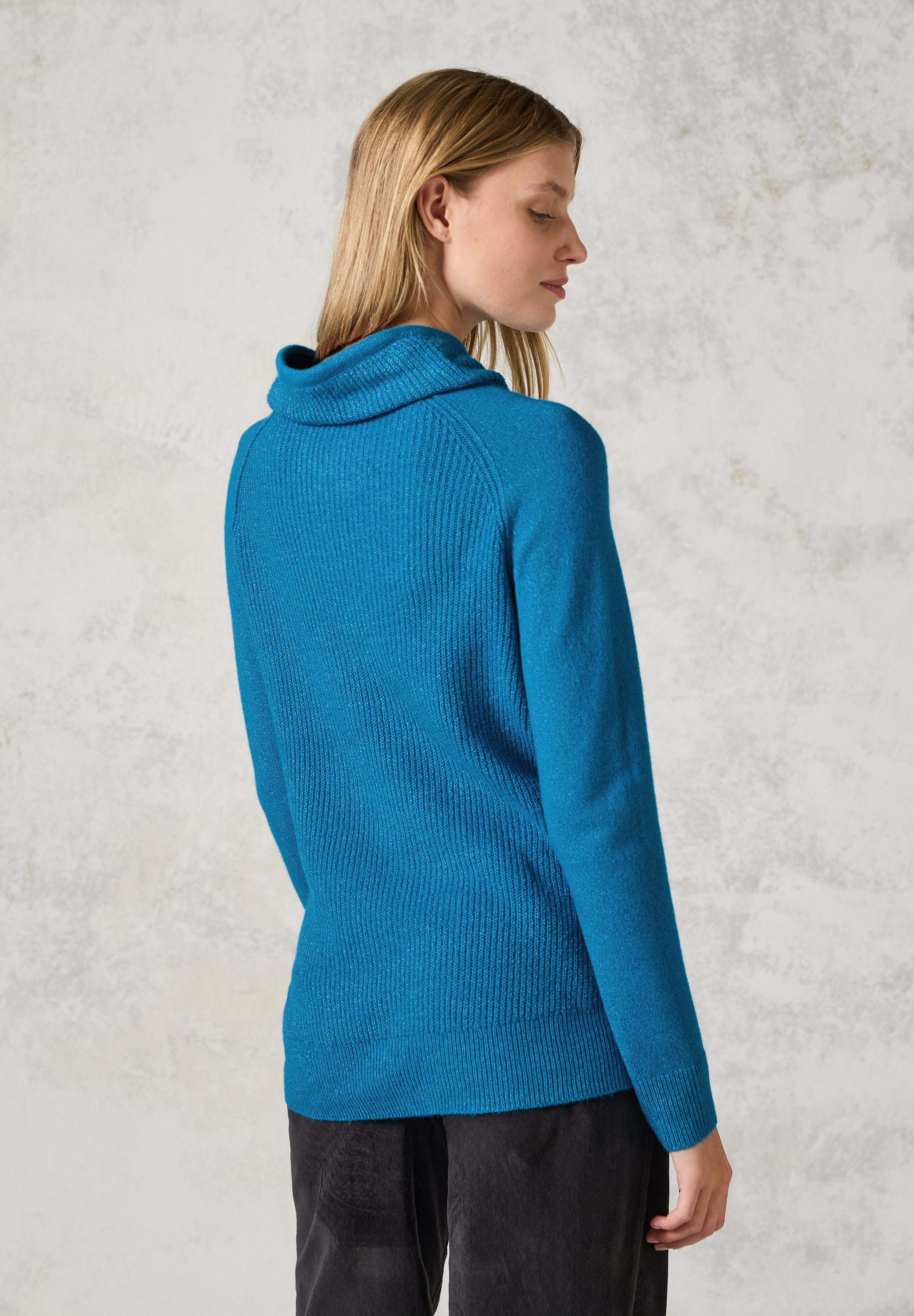 CECIL Rollkragenpullover mit Kragen