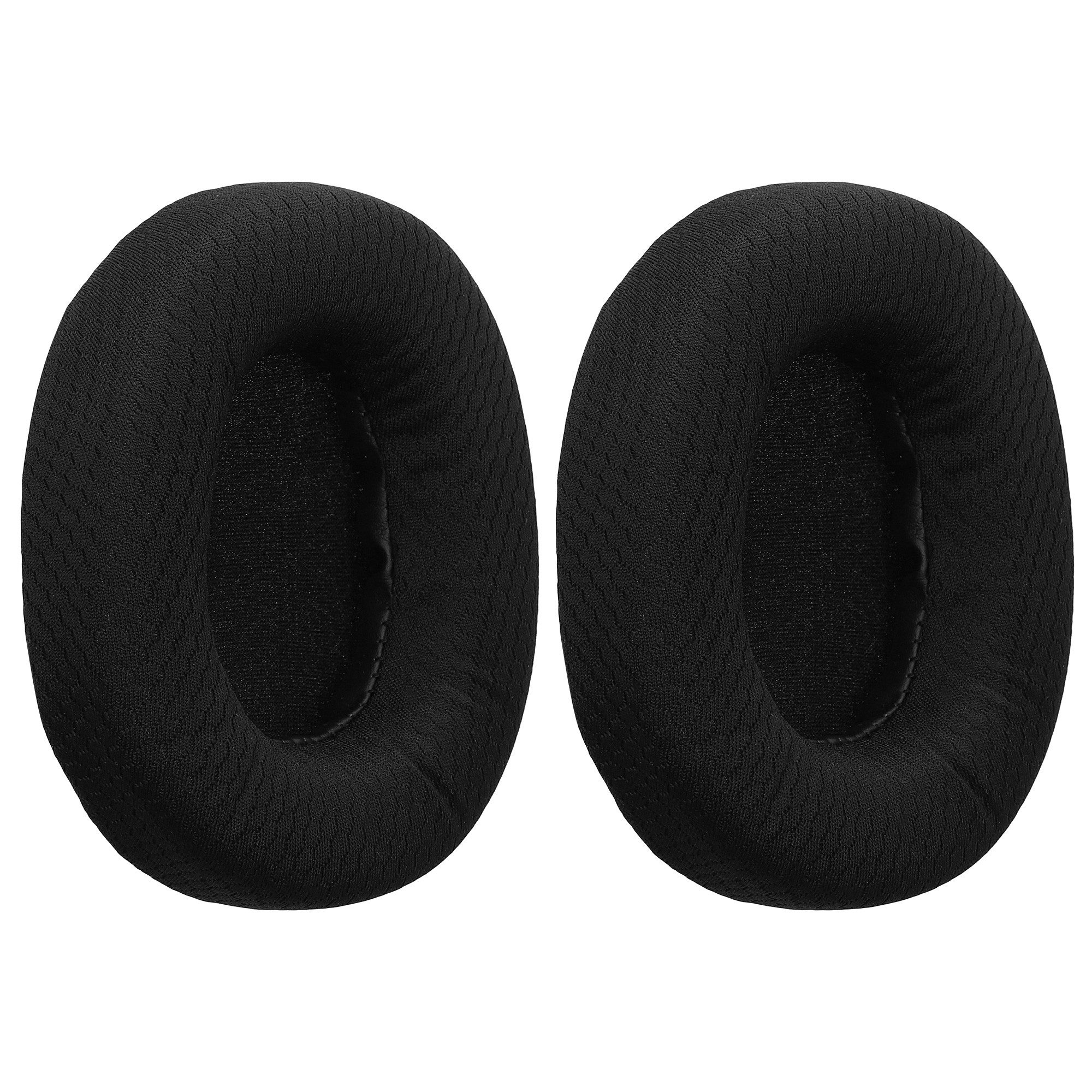 kwmobile Kopfhörer-Schutzhülle 2x Mesh Ohrpolster für EKSA E900 / E900 Pro, Ersatz Ohrpolster Kopfhörer Ersatzpolster für Over Ear Headphones